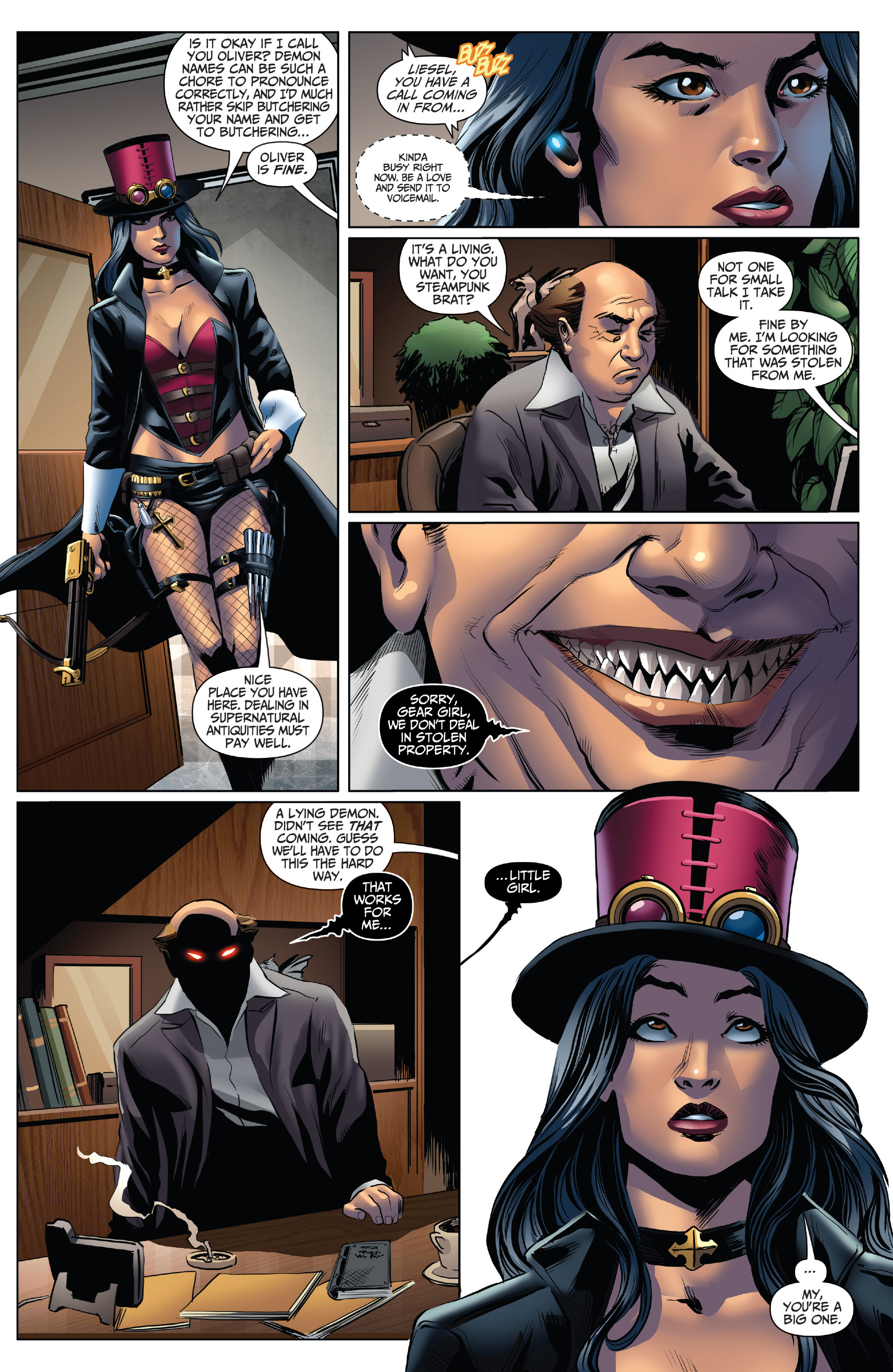 Van Helsing vs Dracula's Daughter (2019-) issue 1 - Page 14