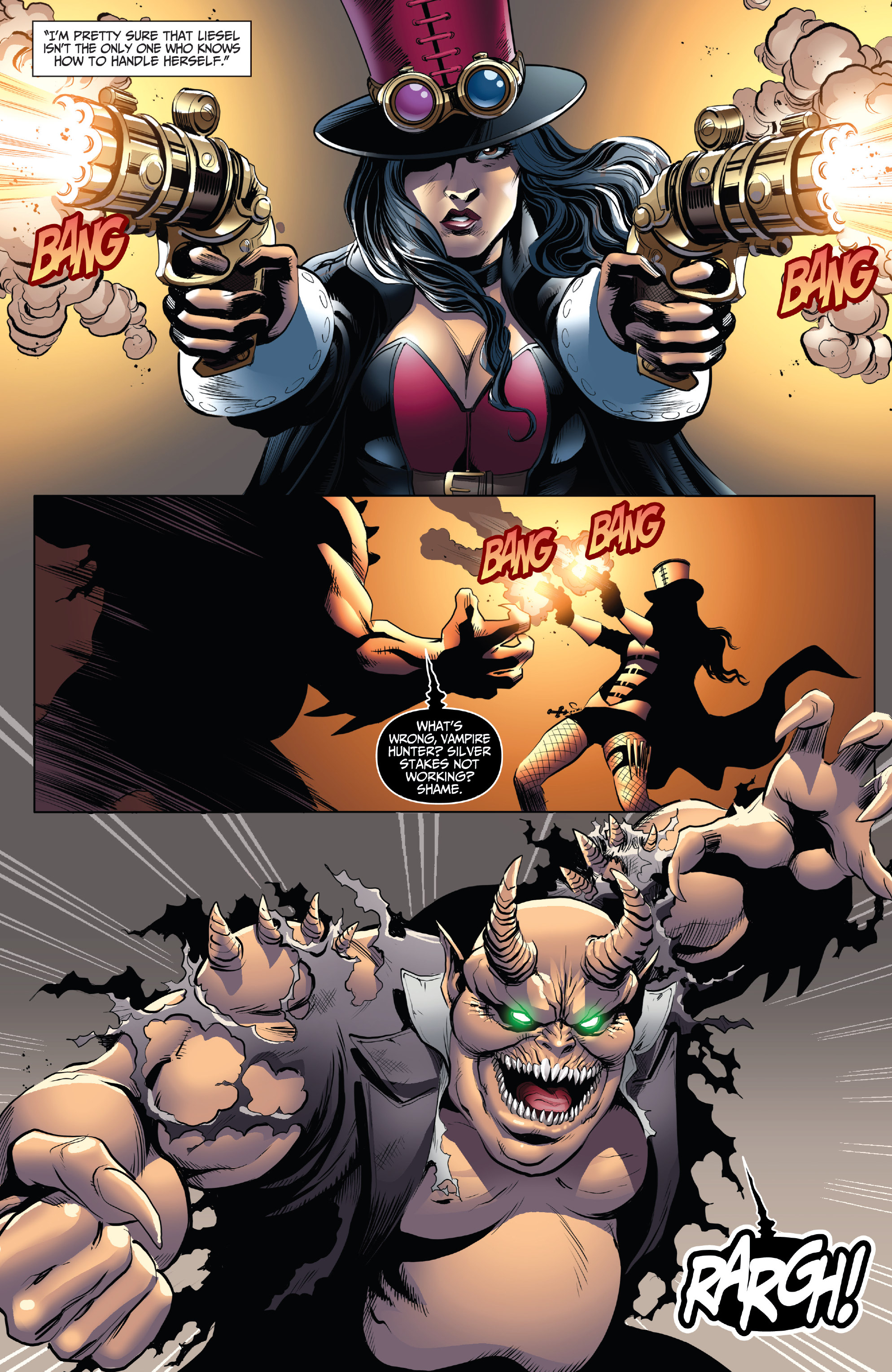 Van Helsing vs Dracula's Daughter (2019-) issue 1 - Page 17