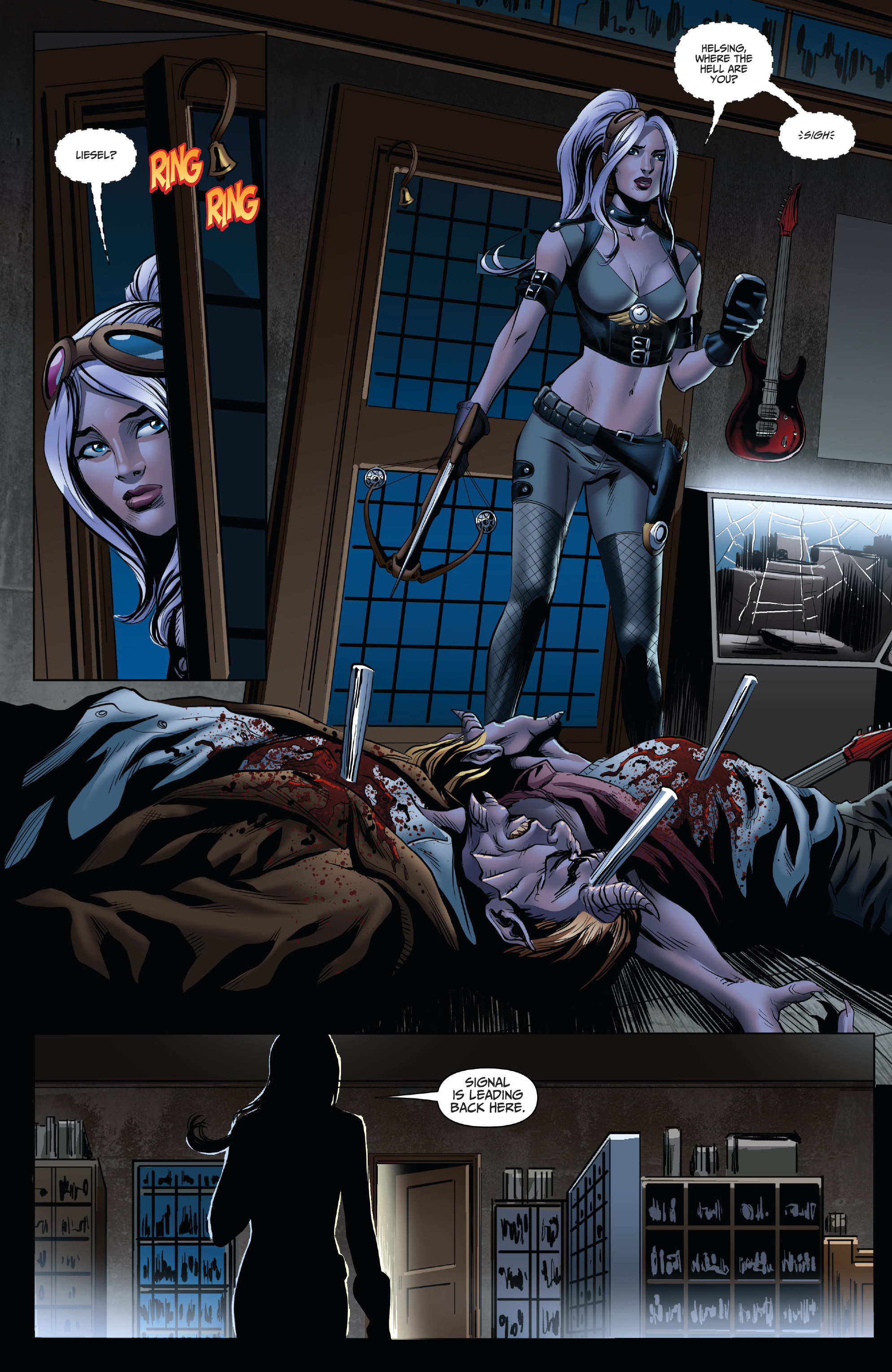 Van Helsing vs Dracula's Daughter (2019-) issue 2 - Page 7