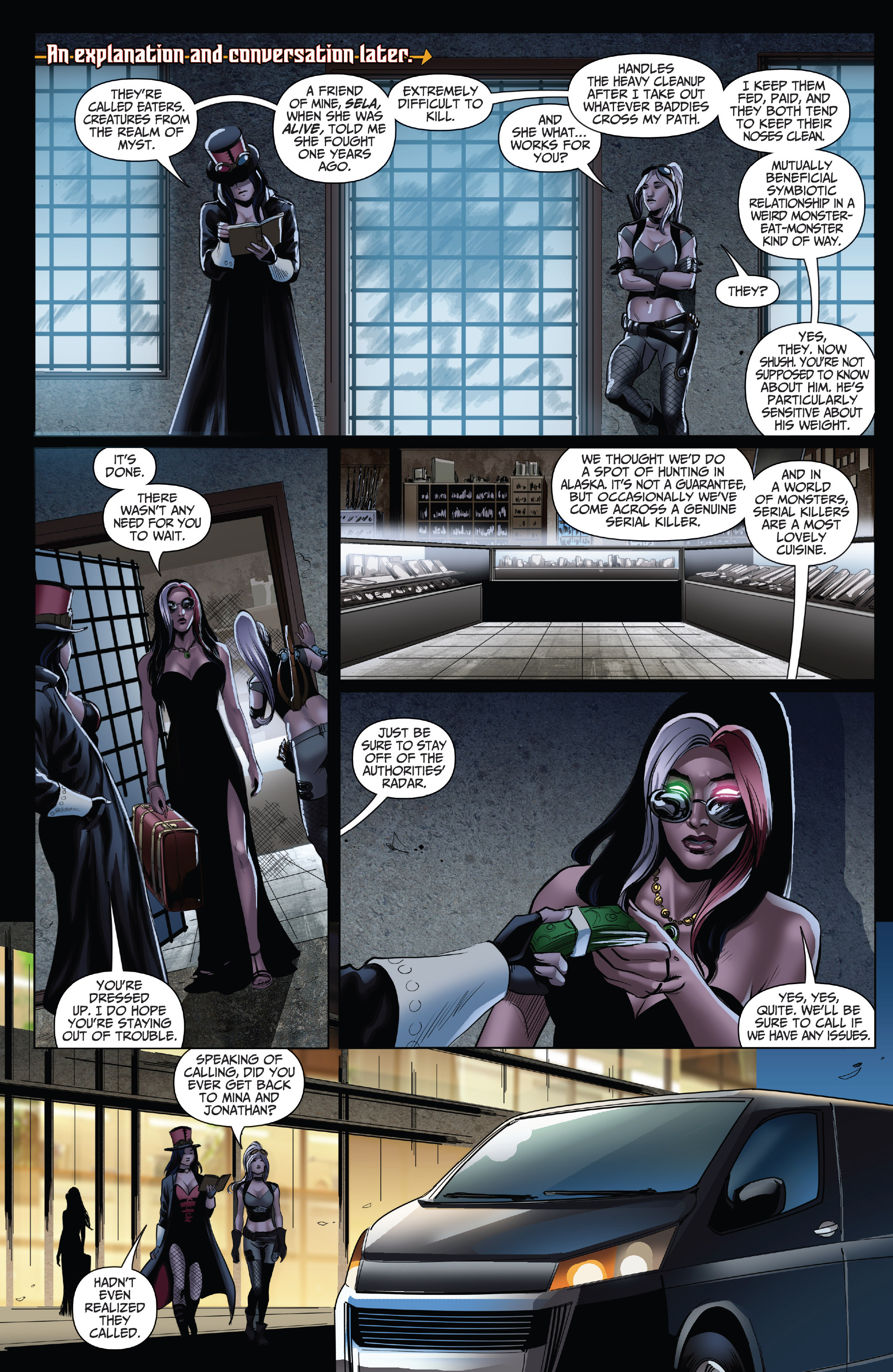 Van Helsing vs Dracula's Daughter (2019-) issue 2 - Page 11