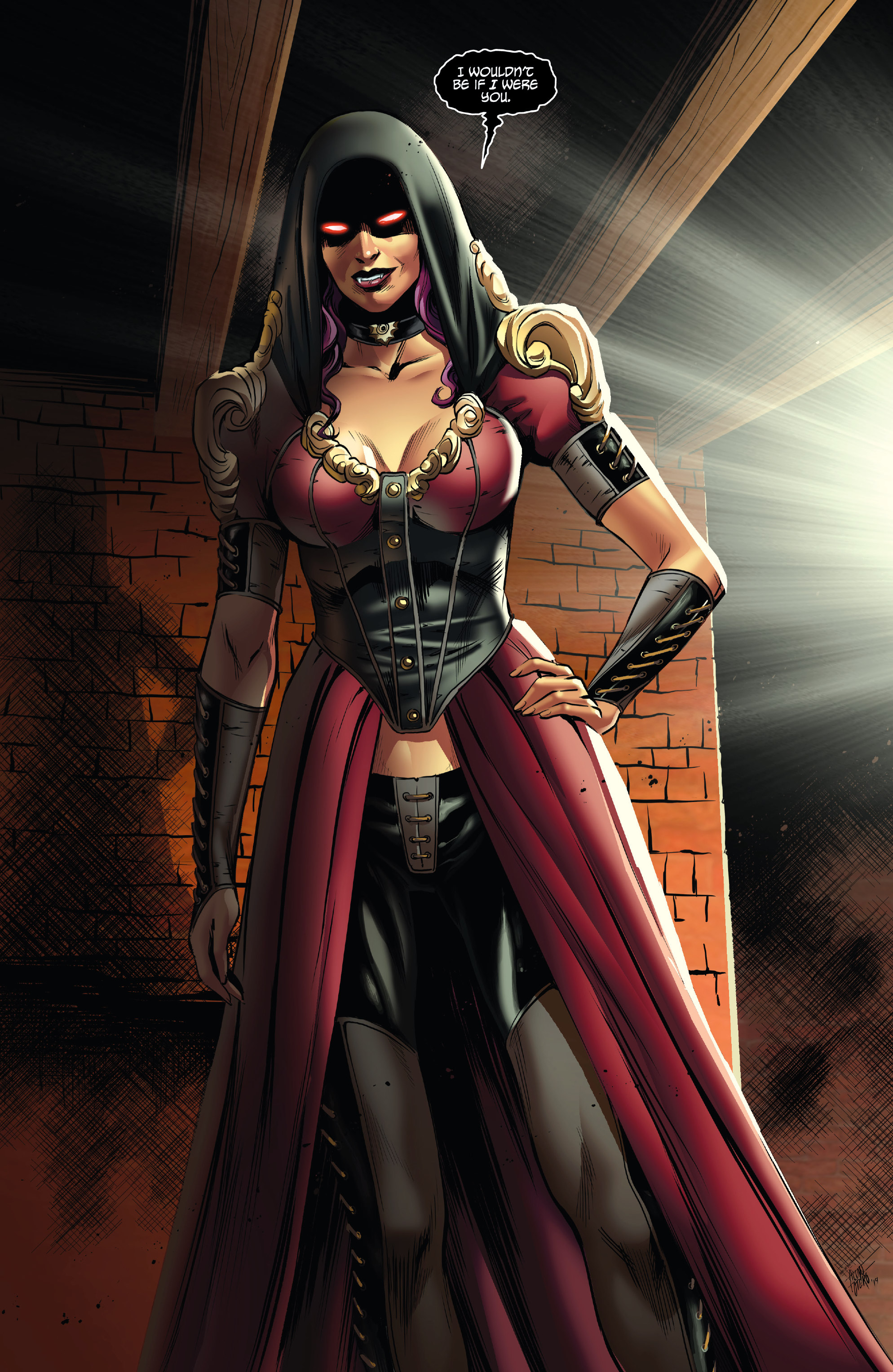 Van Helsing vs Dracula's Daughter (2019-) issue 2 - Page 13