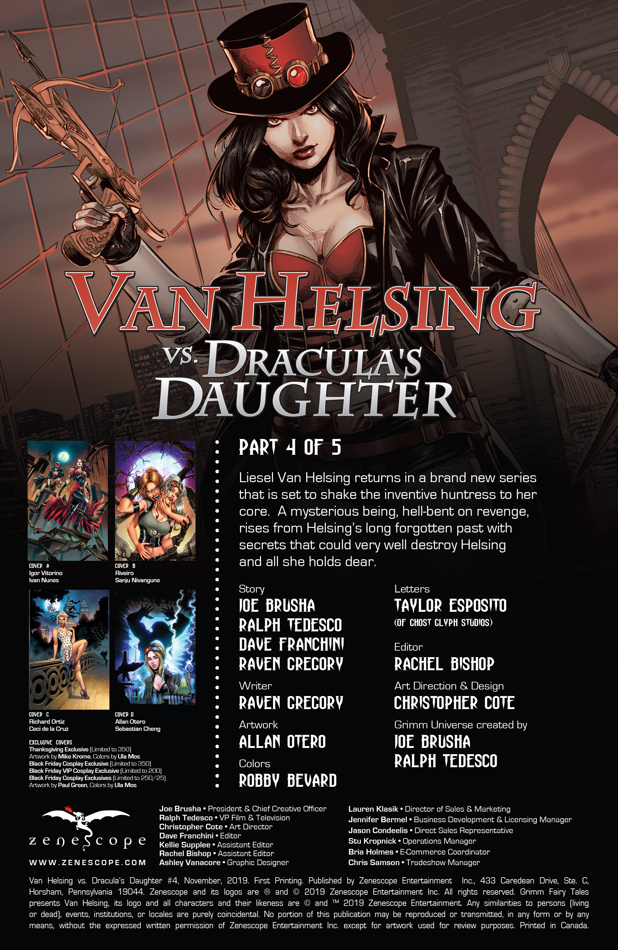 Van Helsing vs Dracula's Daughter (2019-): Chapter 4 - Page 2