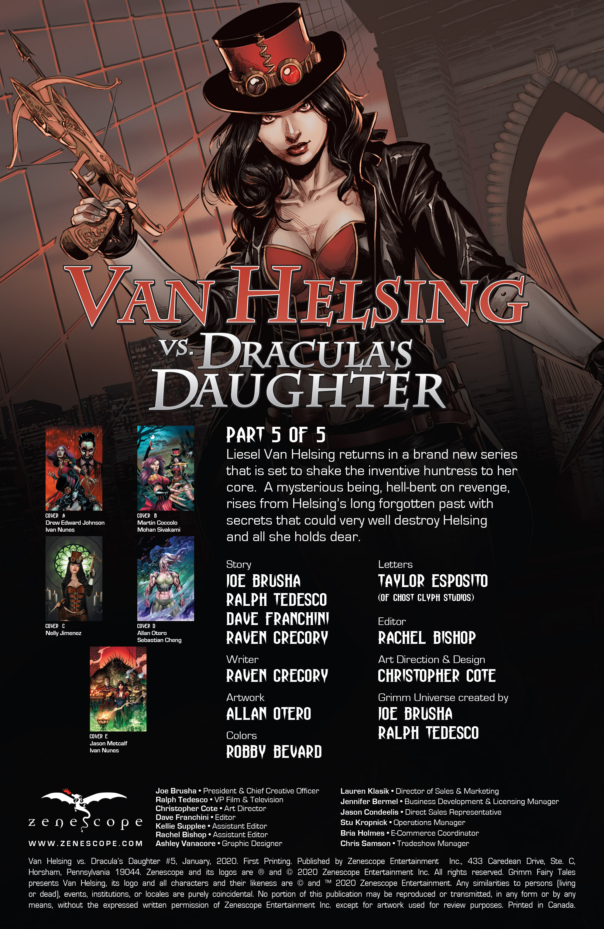 Van Helsing vs Dracula's Daughter (2019-): Chapter 5 - Page 2