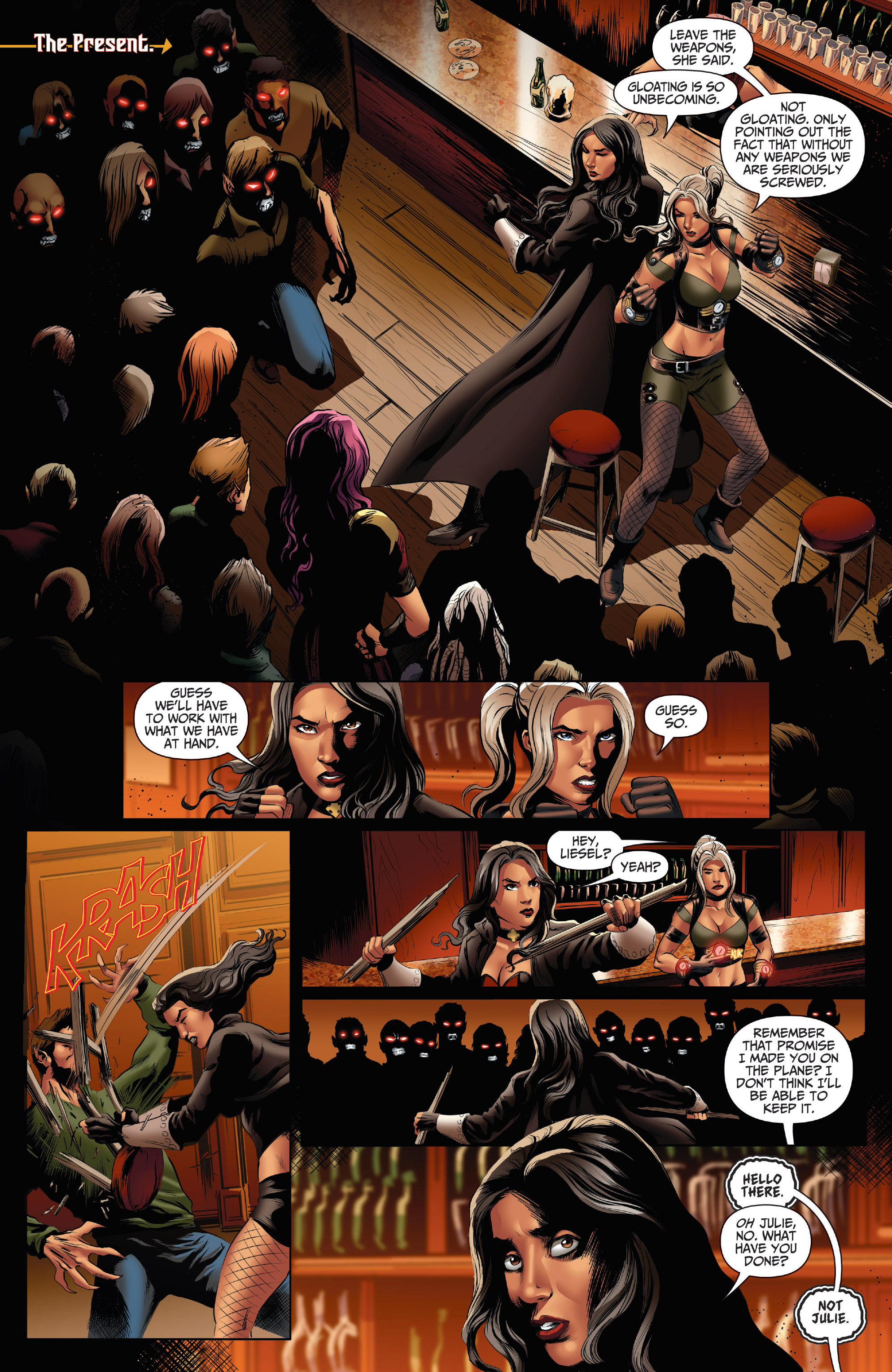 Van Helsing vs Dracula's Daughter (2019-) issue 5 - Page 4