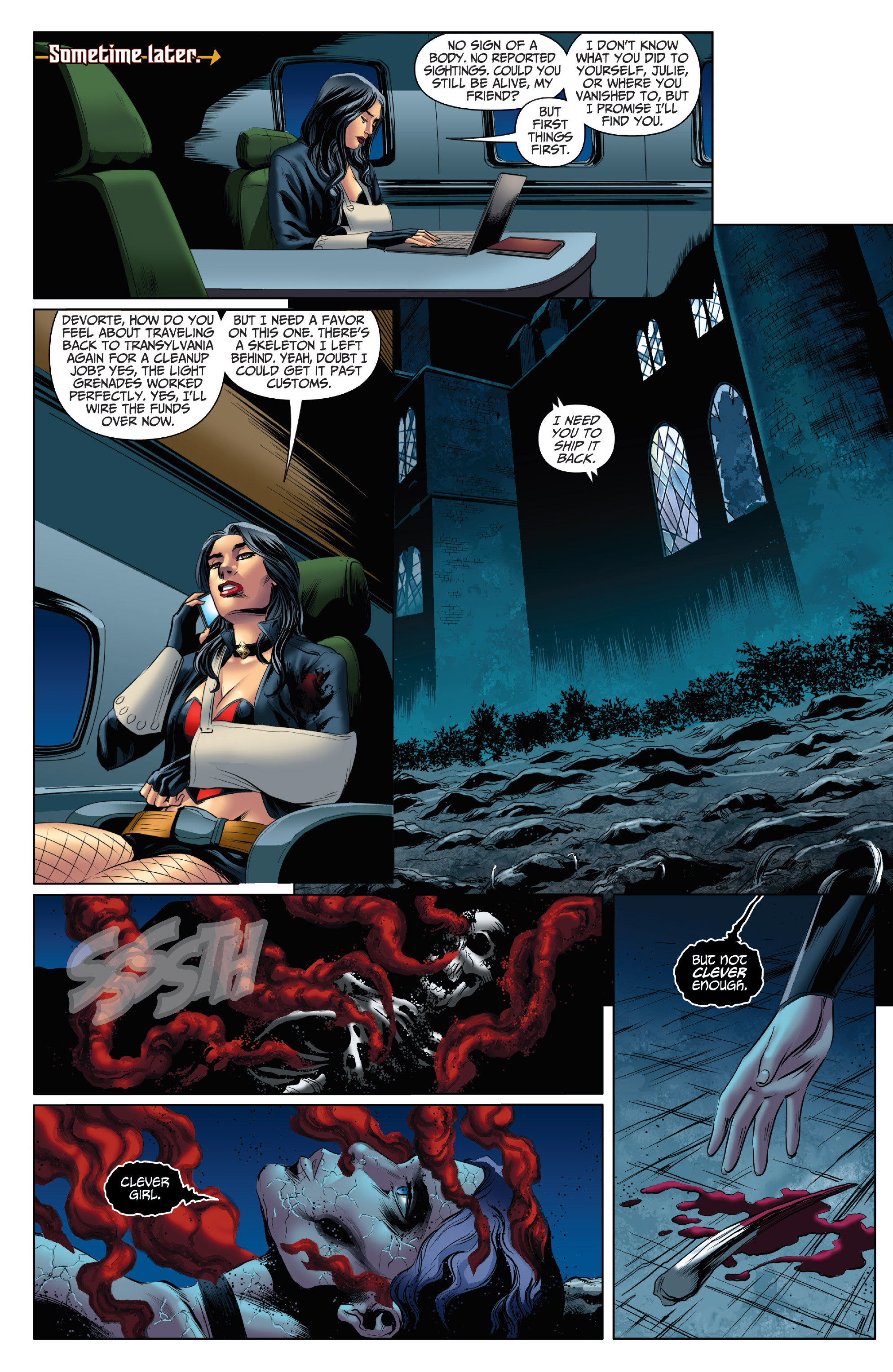 Van Helsing vs Dracula's Daughter (2019-) issue 5 - Page 17