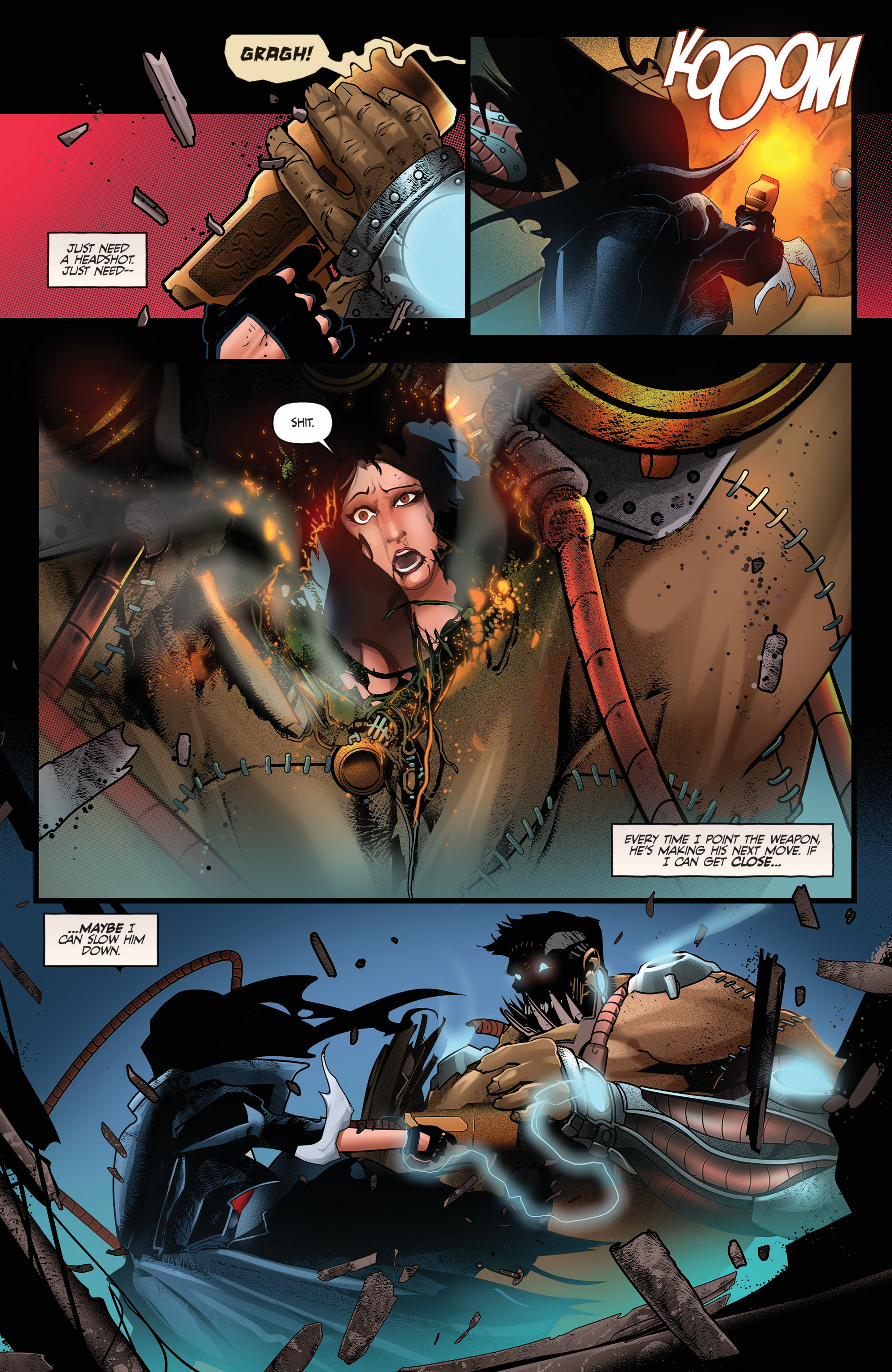 Van Helsing vs. Frankenstein (2016-) issue 5 - Page 9