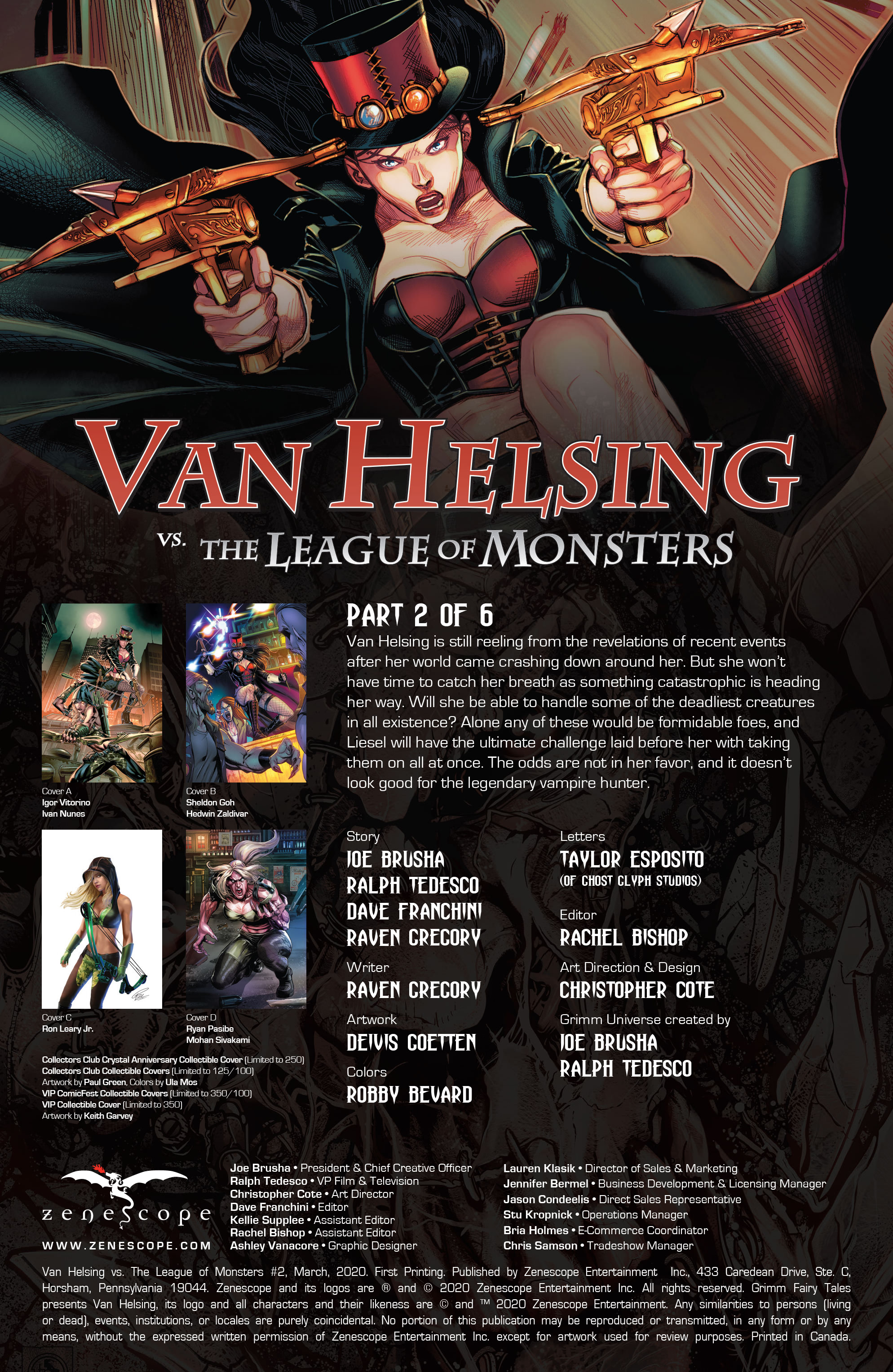 Van Helsing vs The League of Monsters (2020-): Chapter 2 - Page 2