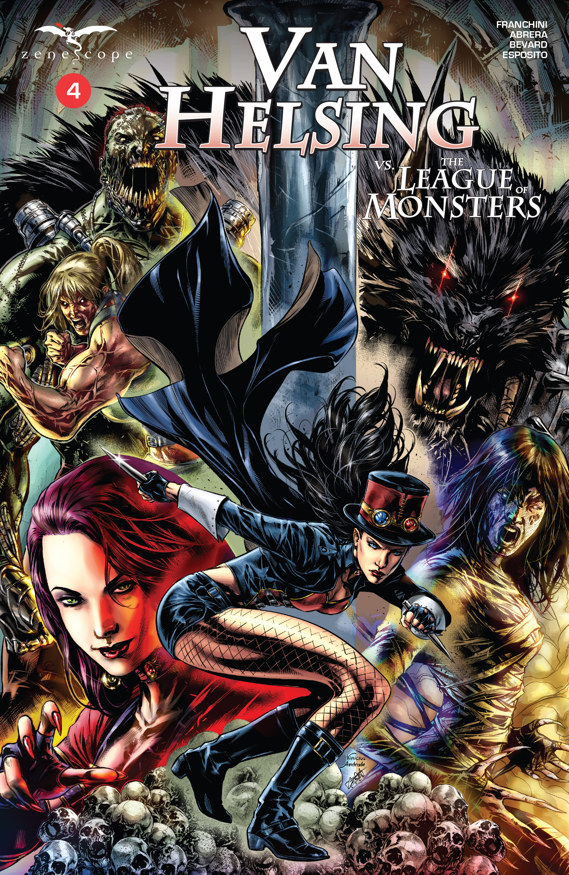 Van Helsing vs The League of Monsters (2020-): Chapter 4 - Page 1