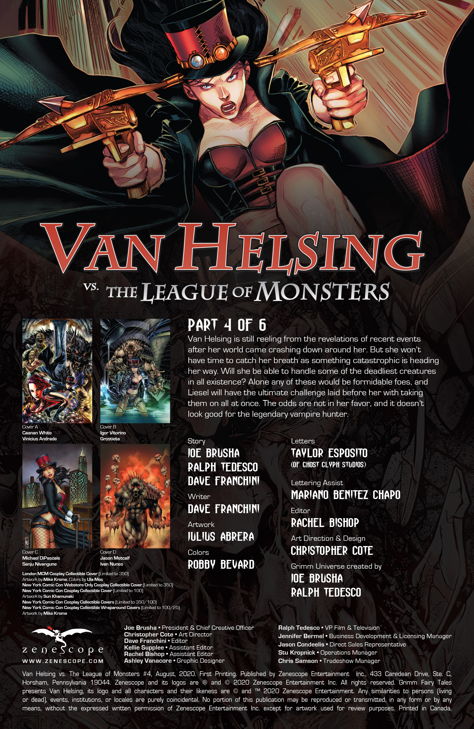 Van Helsing vs The League of Monsters (2020-): Chapter 4 - Page 2