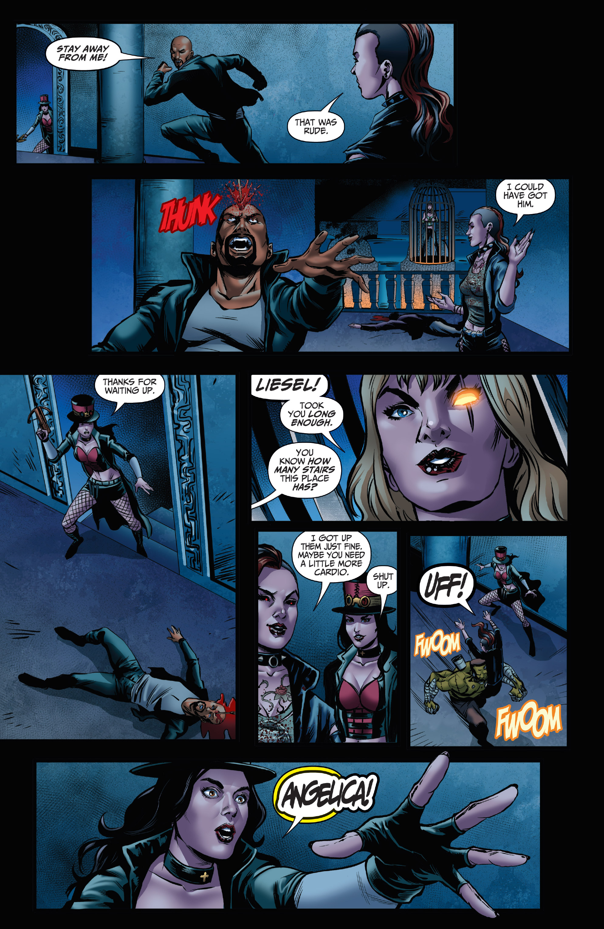 Van Helsing vs The League of Monsters (2020-) issue 4 - Page 8