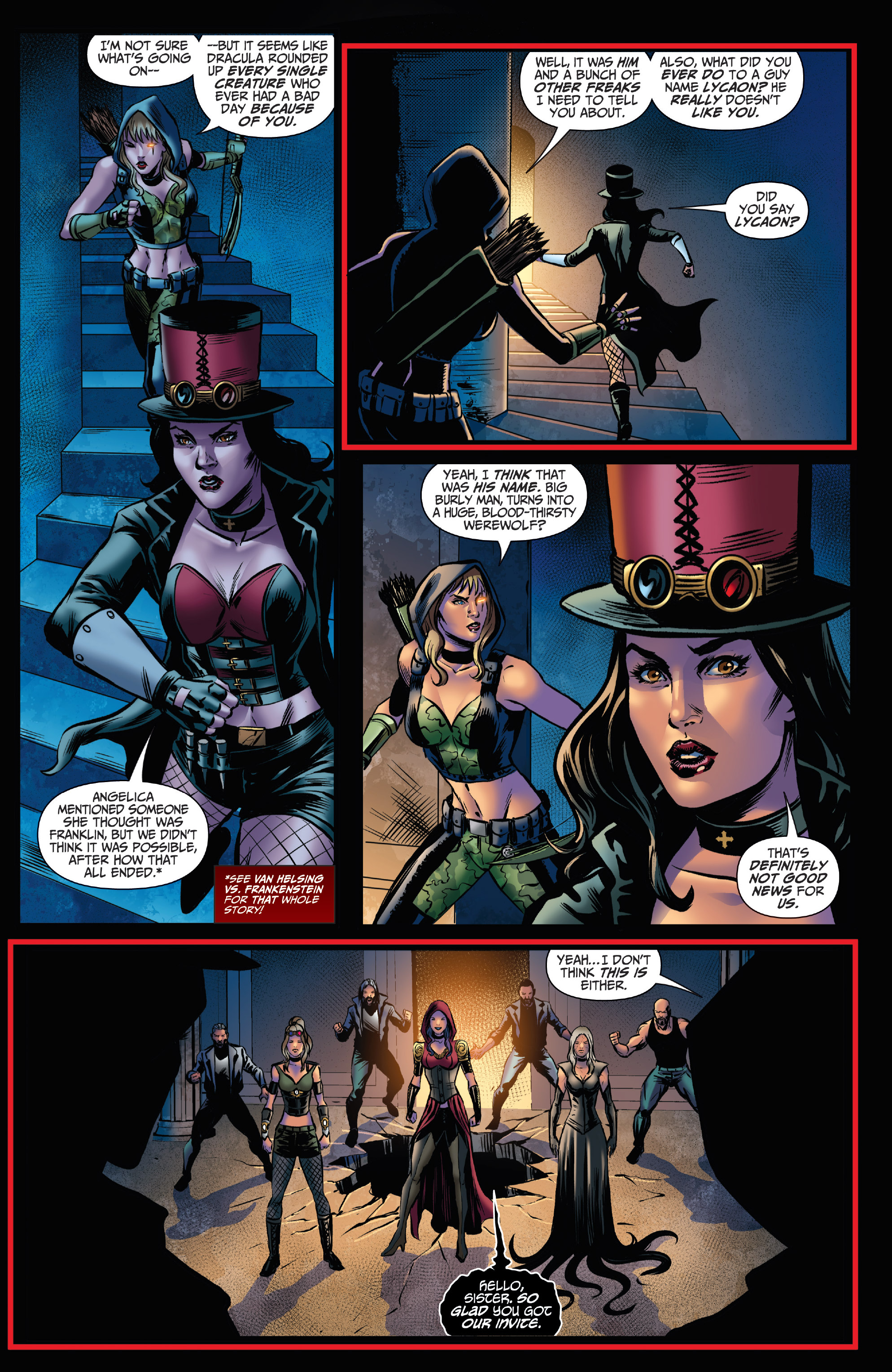 Van Helsing vs The League of Monsters (2020-) issue 4 - Page 10