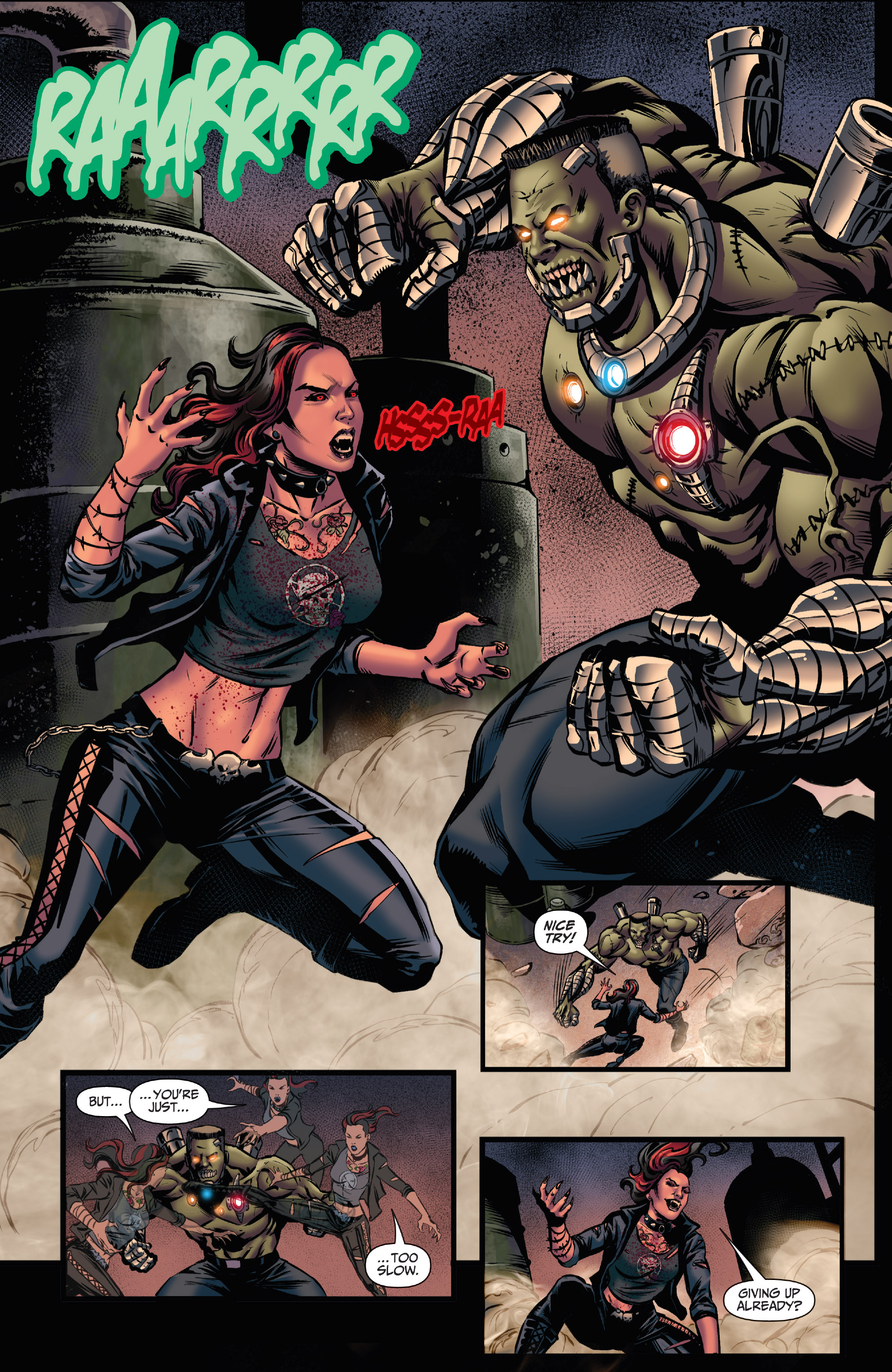 Van Helsing vs The League of Monsters (2020-) issue 4 - Page 12