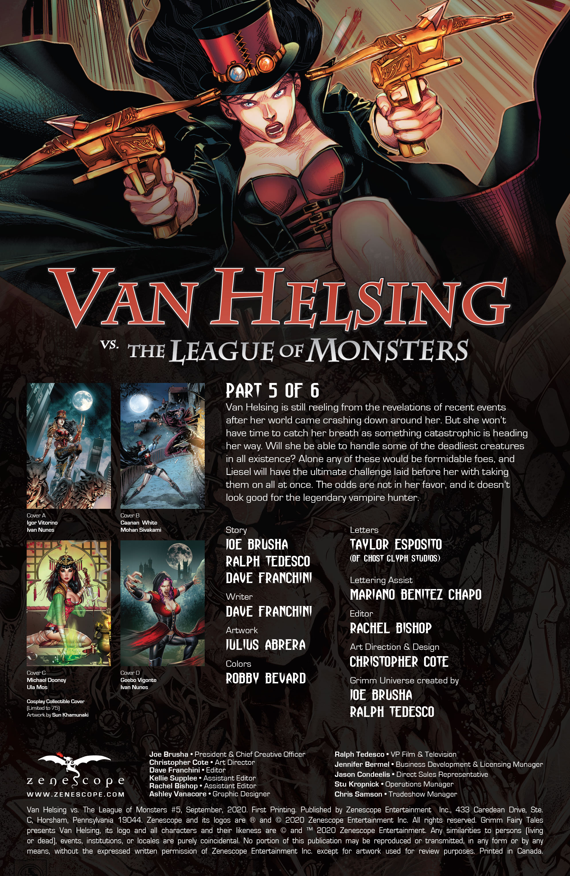Van Helsing vs The League of Monsters (2020-): Chapter 5 - Page 2
