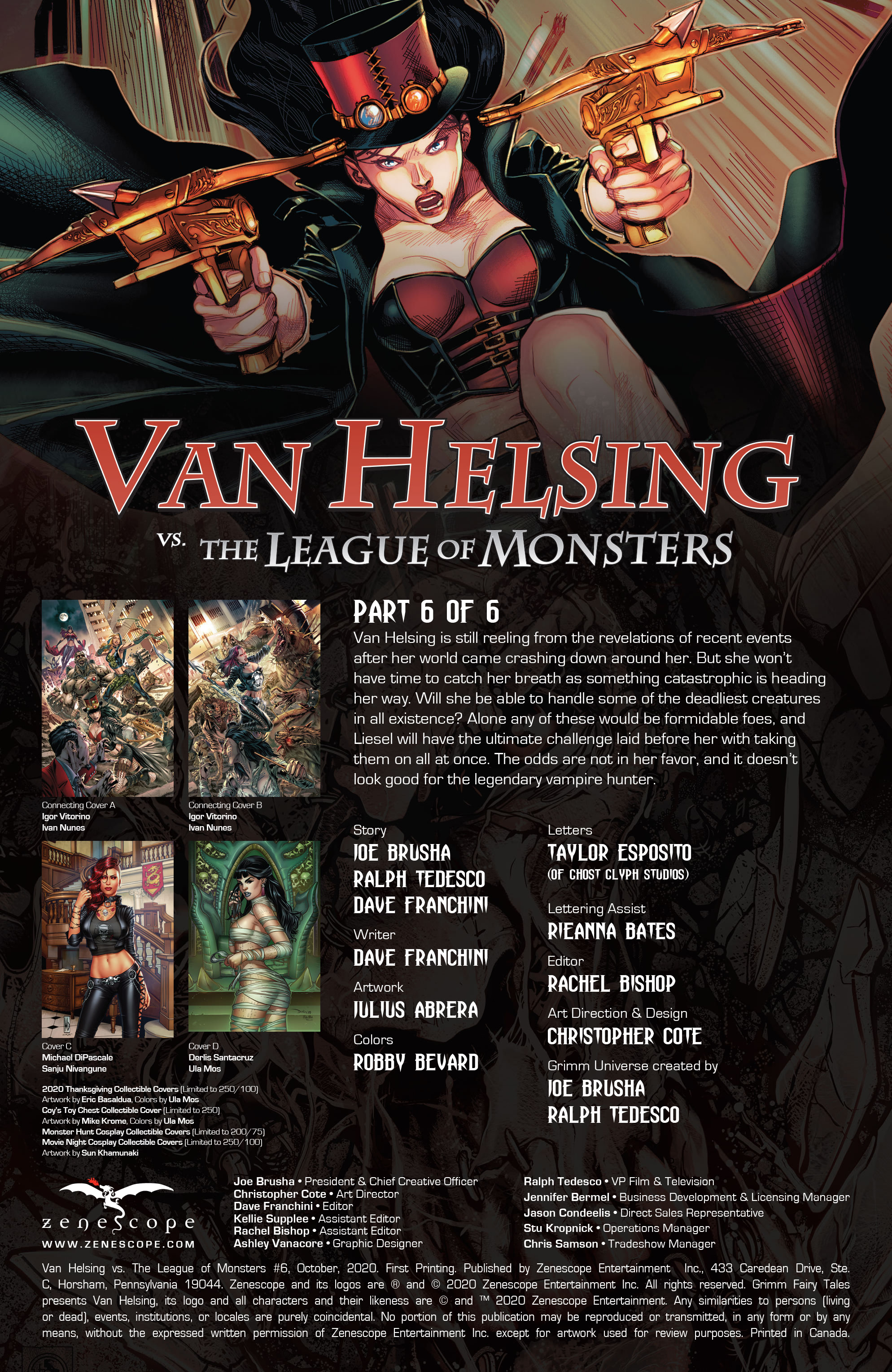 Van Helsing vs The League of Monsters (2020-): Chapter 6 - Page 2