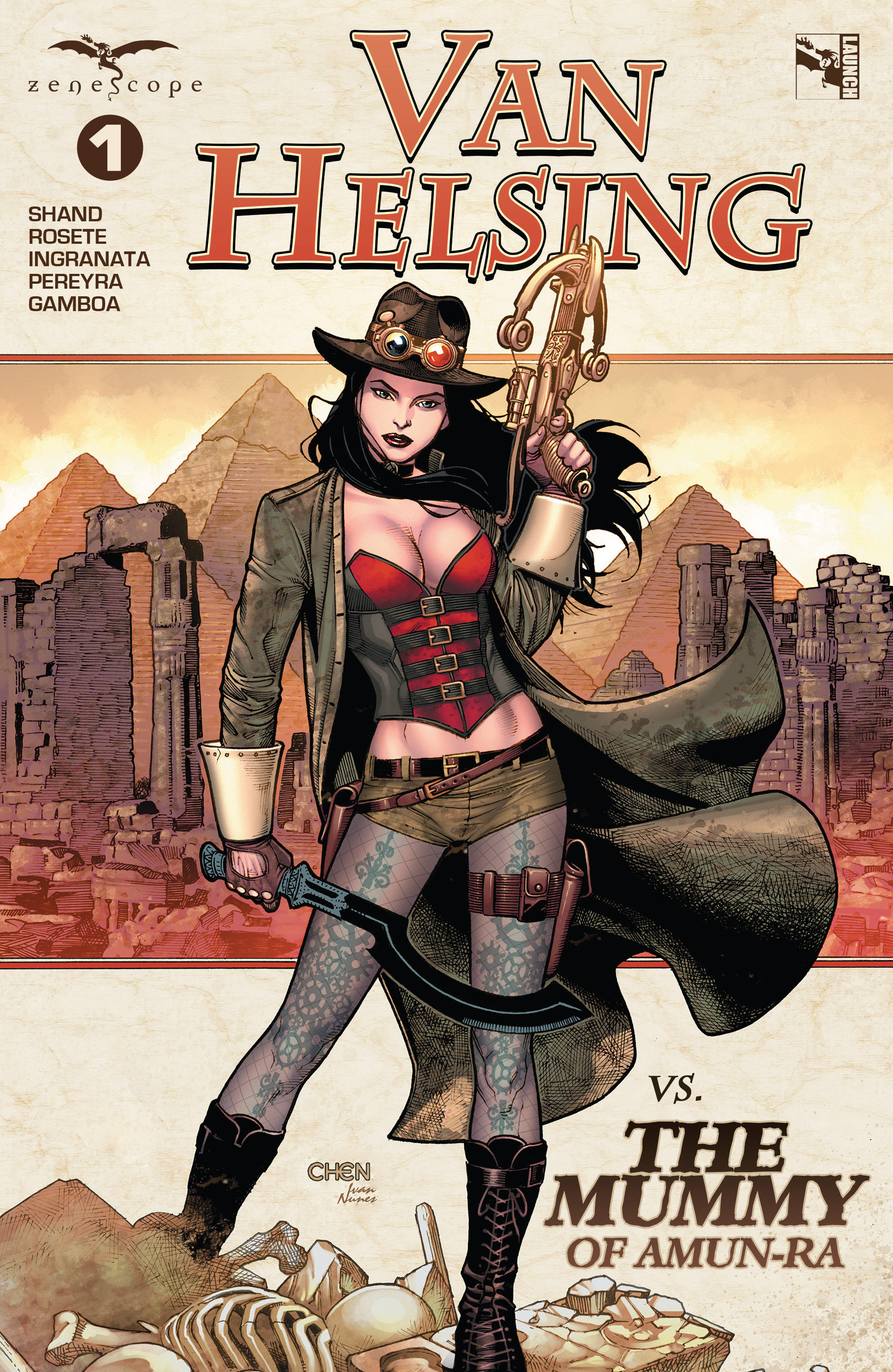 Van Helsing Vs The Mummy Of Amun Ra (2017)-Van Helsing Vs The Mummy Of Amun Ra (2017) #1