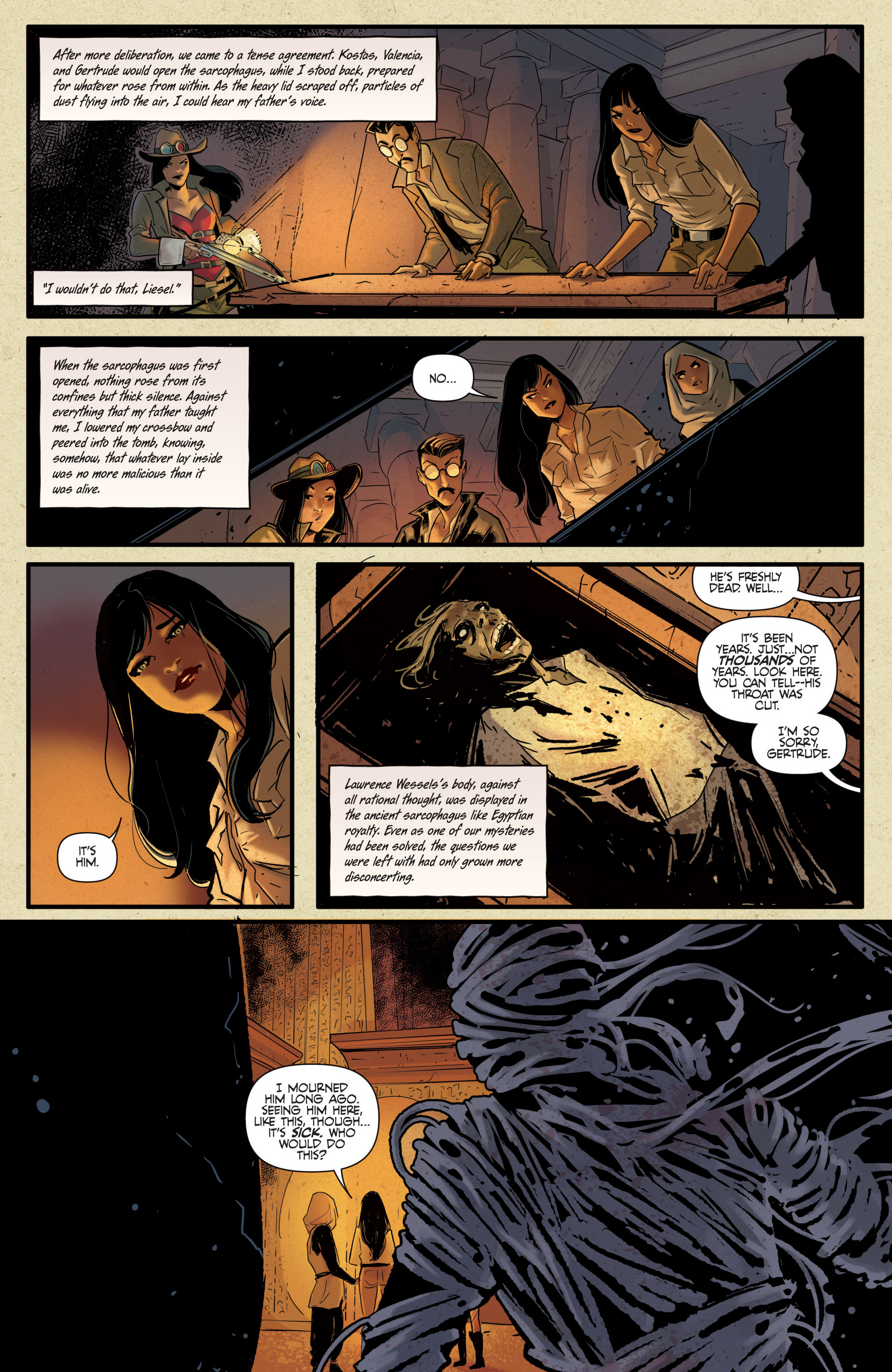 Van Helsing Vs The Mummy Of Amun Ra (2017) issue 2 - Page 8