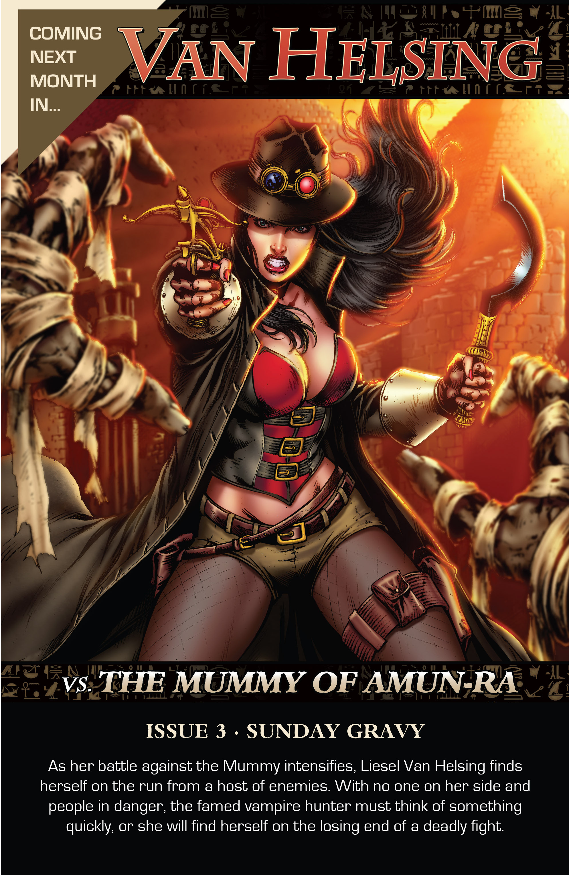 Van Helsing Vs The Mummy Of Amun Ra (2017) issue 2 - Page 25