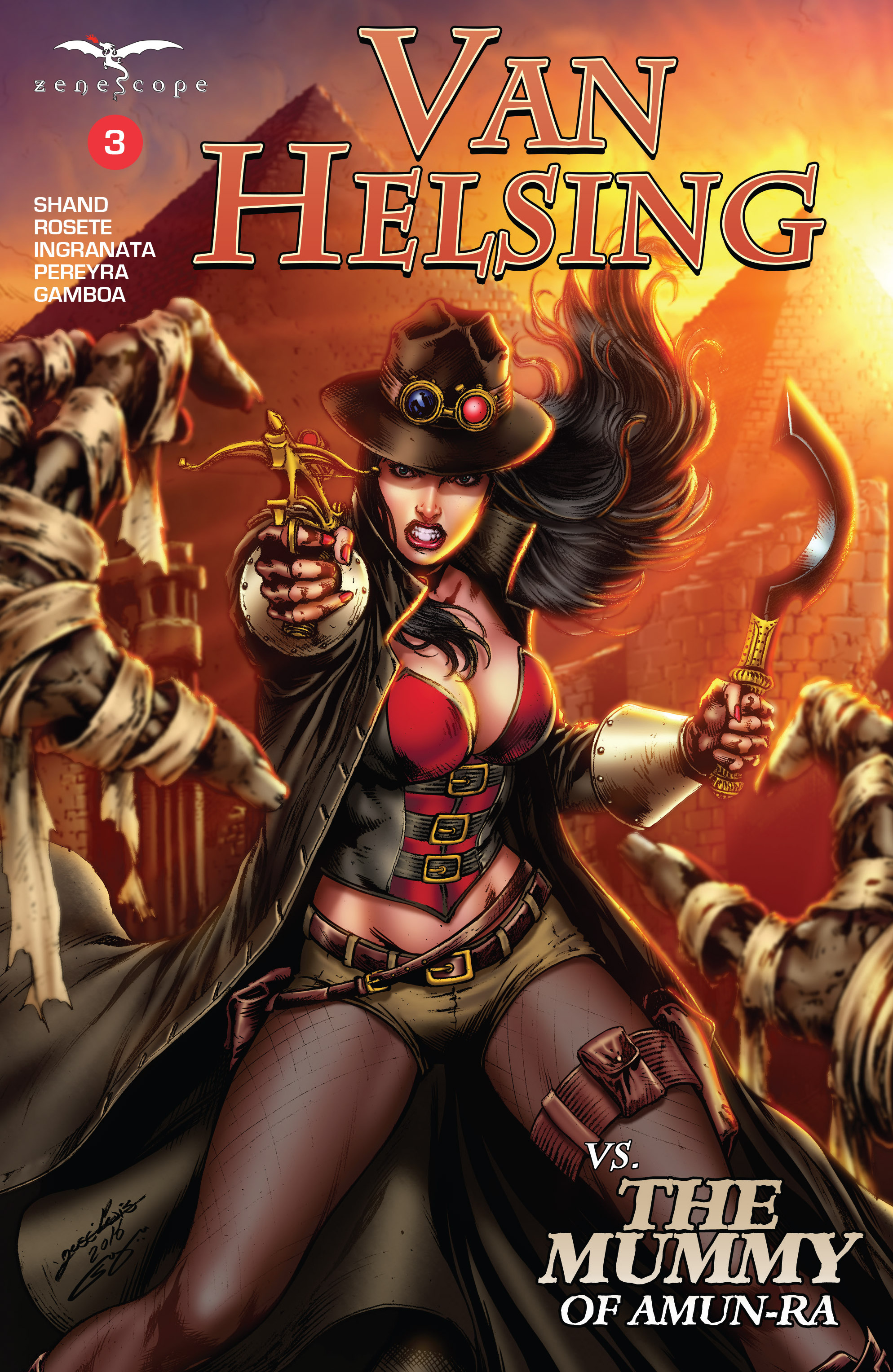 Van Helsing Vs The Mummy Of Amun Ra (2017)-Van Helsing Vs The Mummy Of Amun Ra (2017) #3