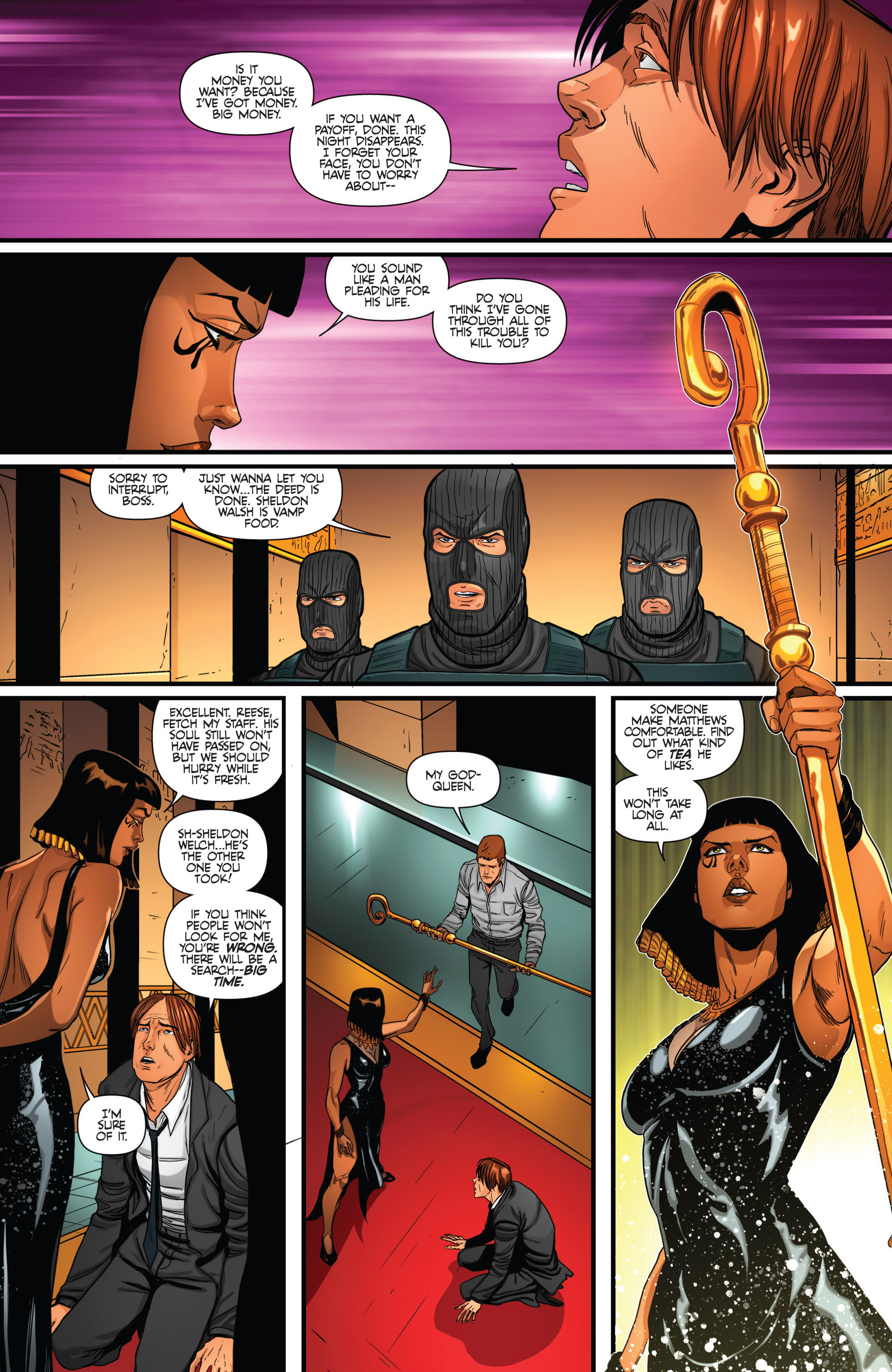 Van Helsing Vs The Mummy Of Amun Ra (2017) issue 3 - Page 8