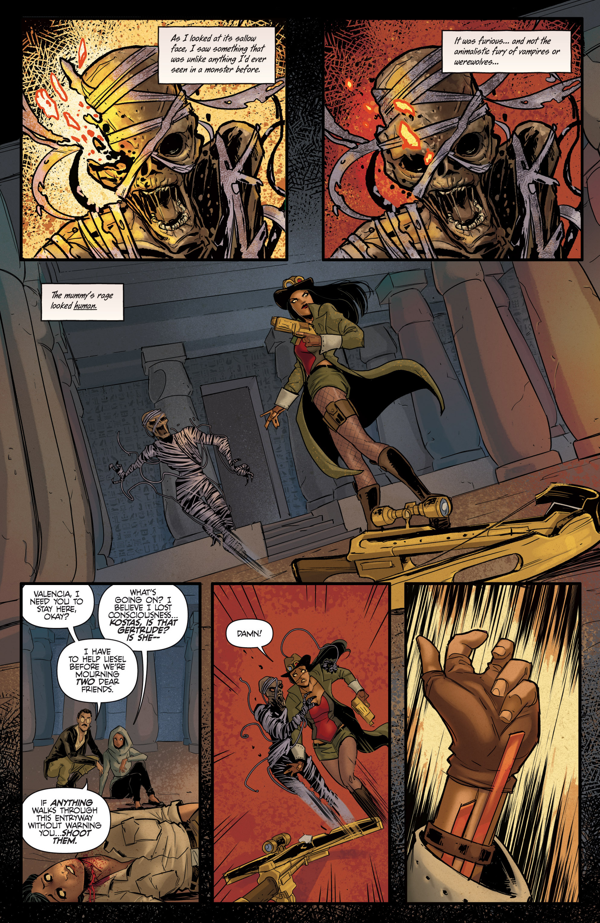 Van Helsing Vs The Mummy Of Amun Ra (2017) issue 3 - Page 12