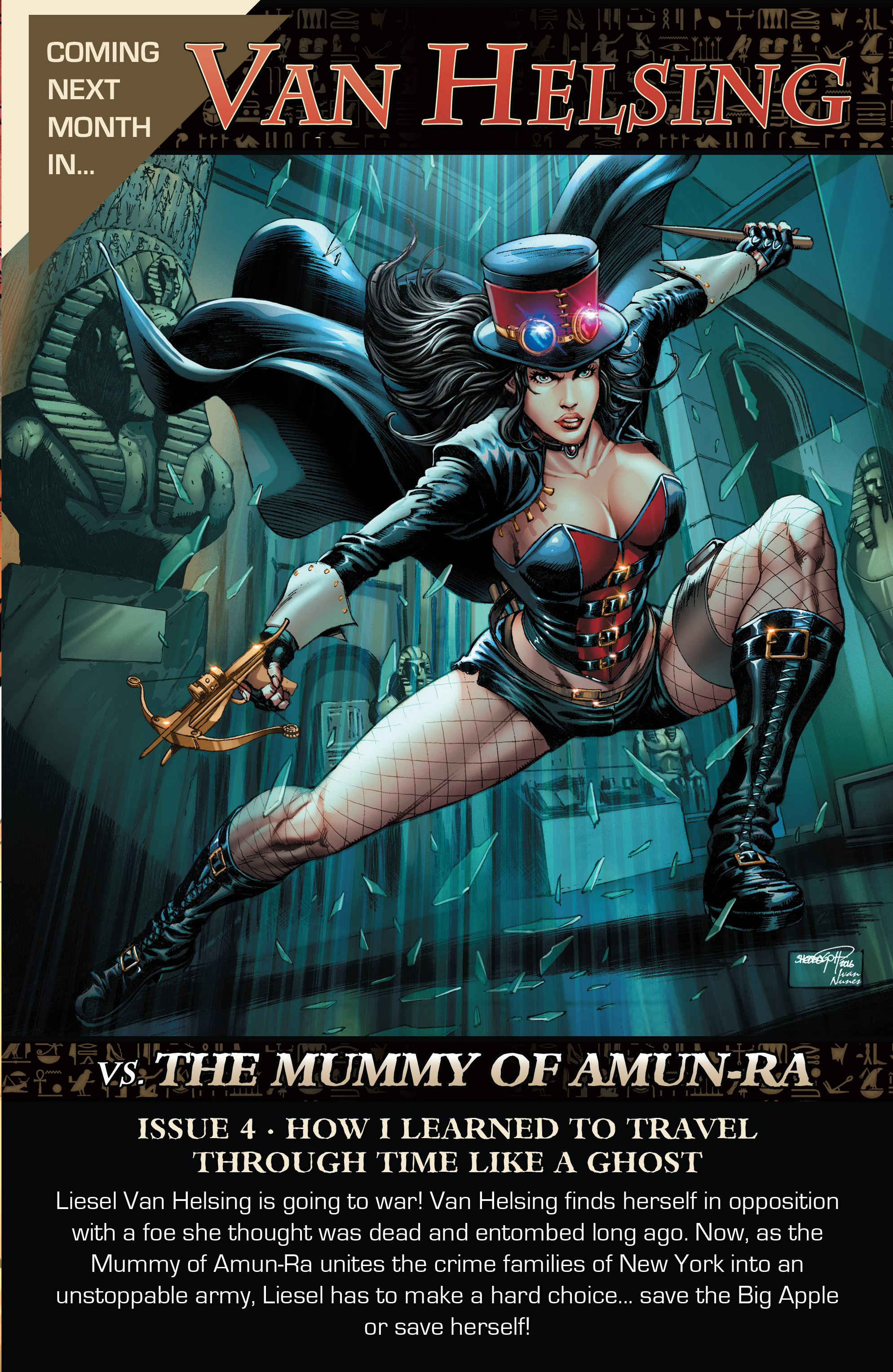 Van Helsing Vs The Mummy Of Amun Ra (2017) issue 3 - Page 25