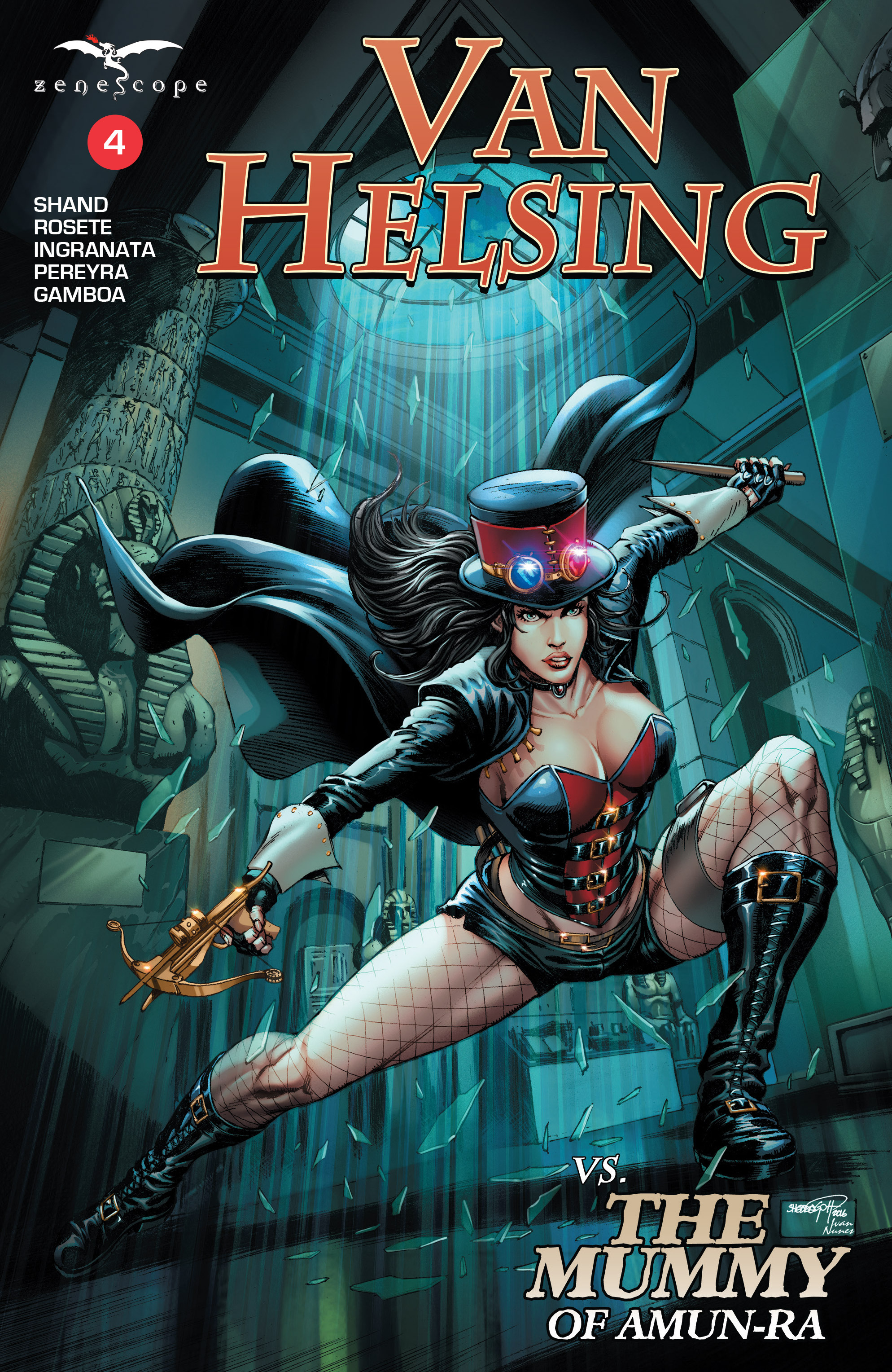 Van Helsing Vs The Mummy Of Amun Ra (2017)-Van Helsing Vs The Mummy Of Amun Ra (2017) #4