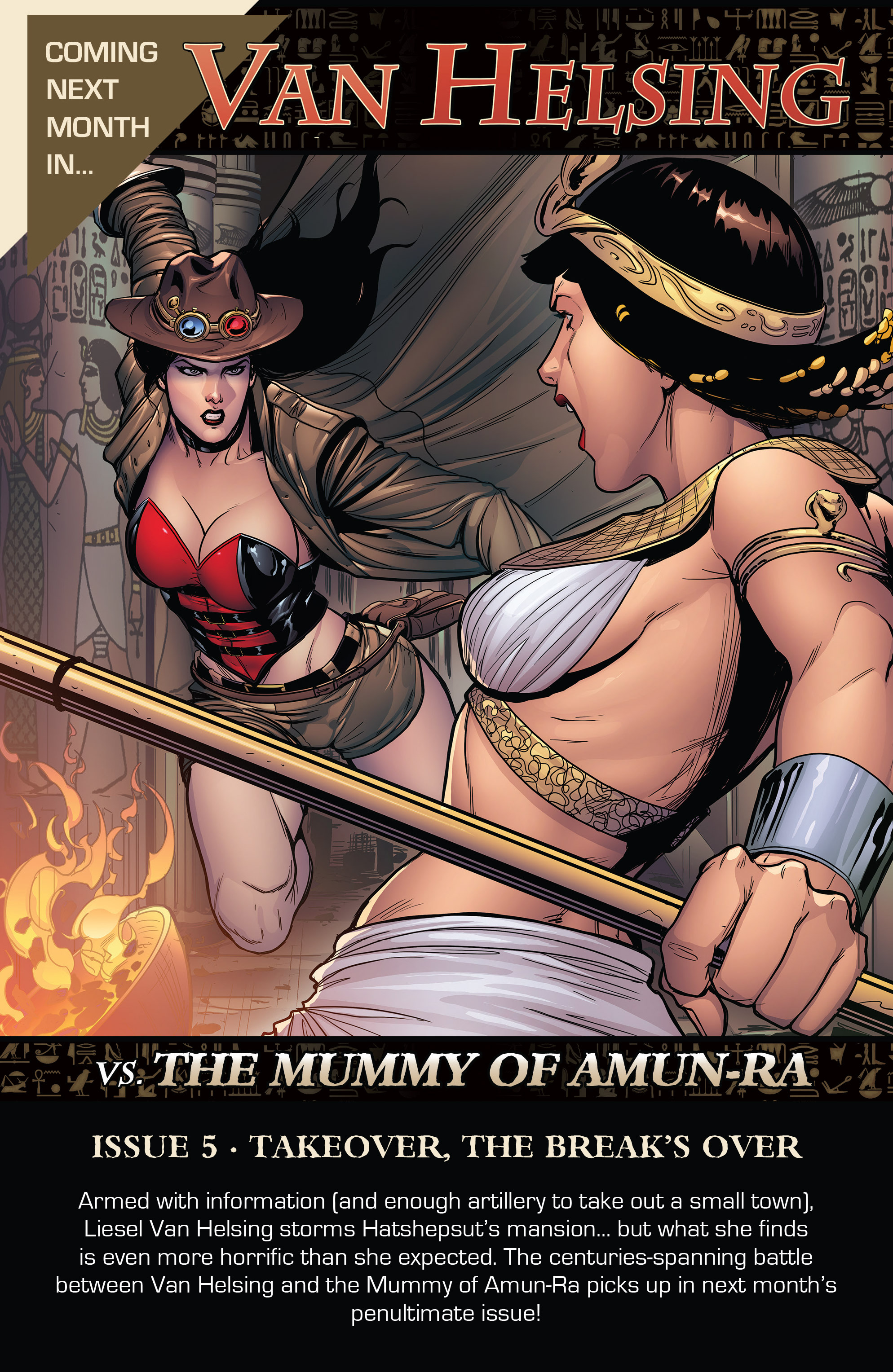 Van Helsing Vs The Mummy Of Amun Ra (2017) issue 4 - Page 25