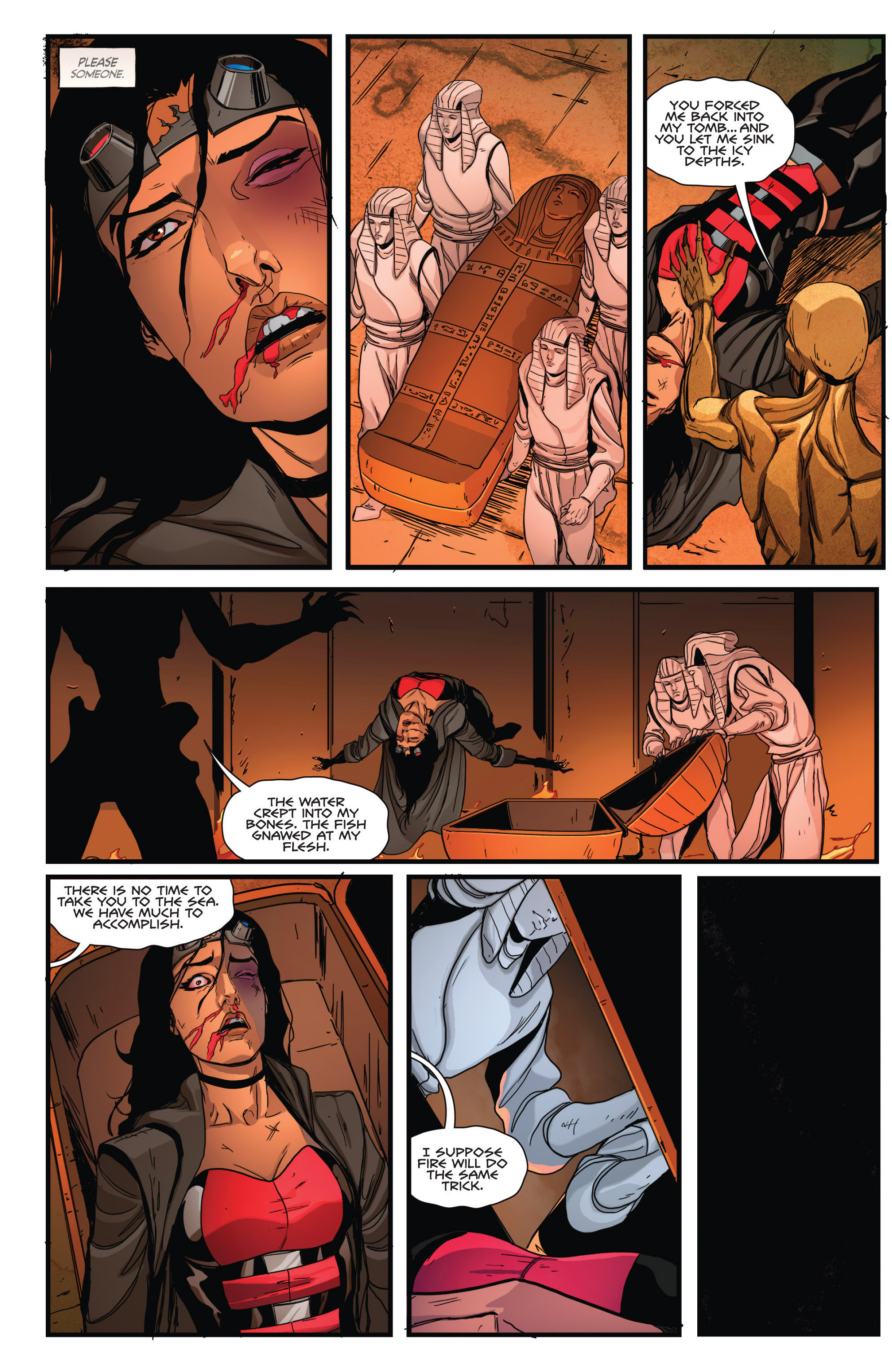 Van Helsing Vs The Mummy Of Amun Ra (2017) issue 5 - Page 23