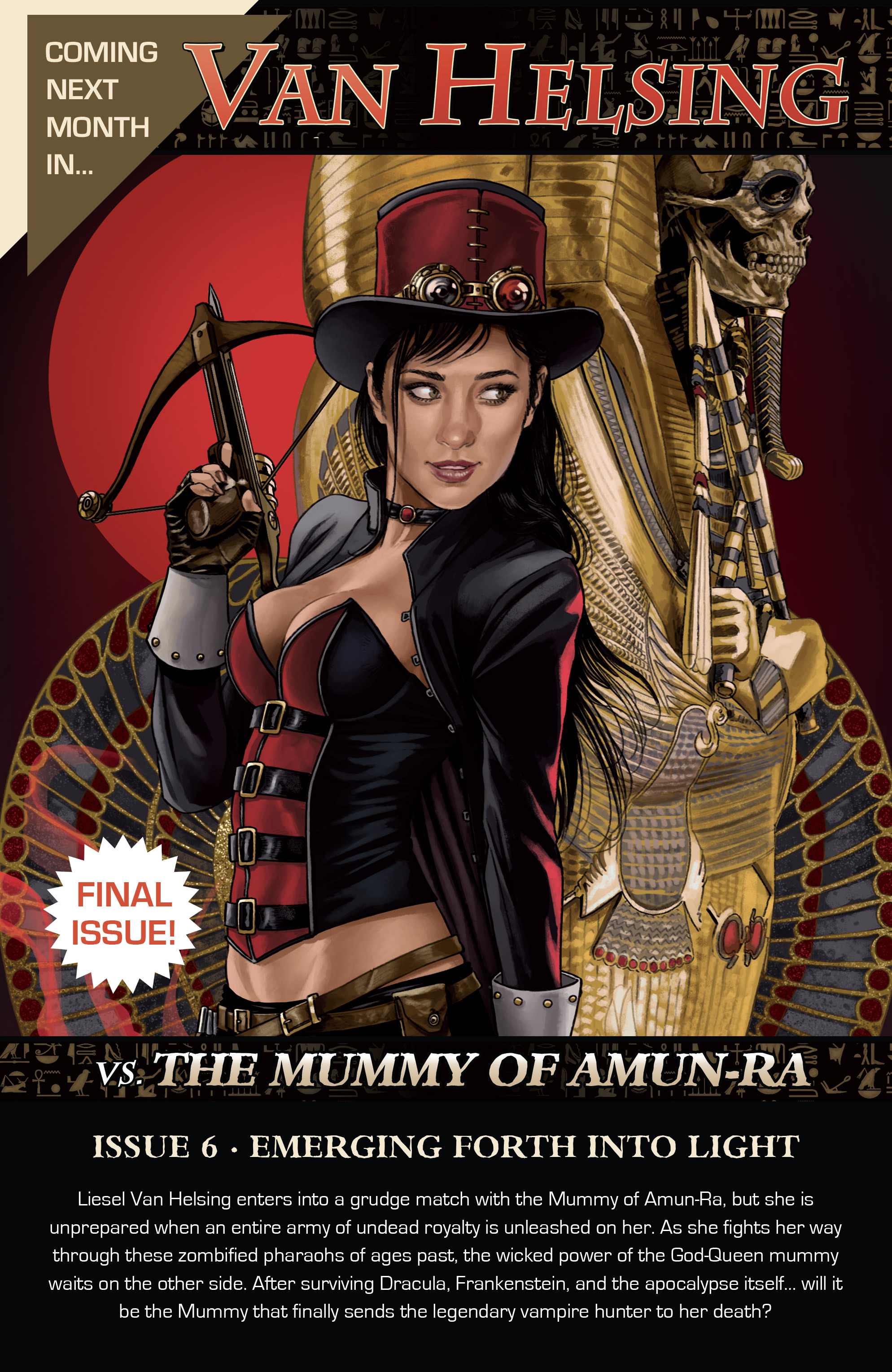 Van Helsing Vs The Mummy Of Amun Ra (2017) issue 5 - Page 25