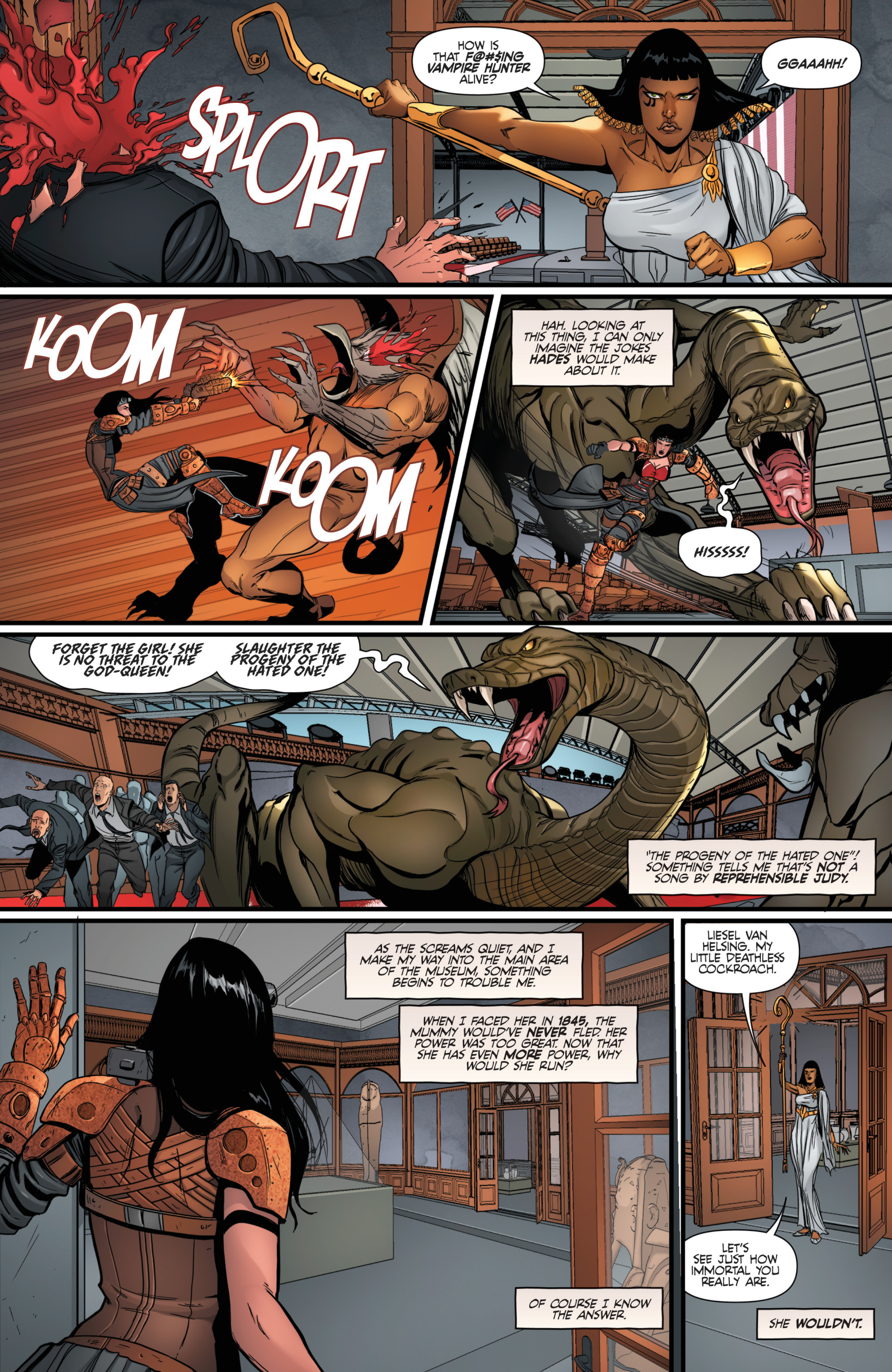 Van Helsing Vs The Mummy Of Amun Ra (2017) issue 6 - Page 13