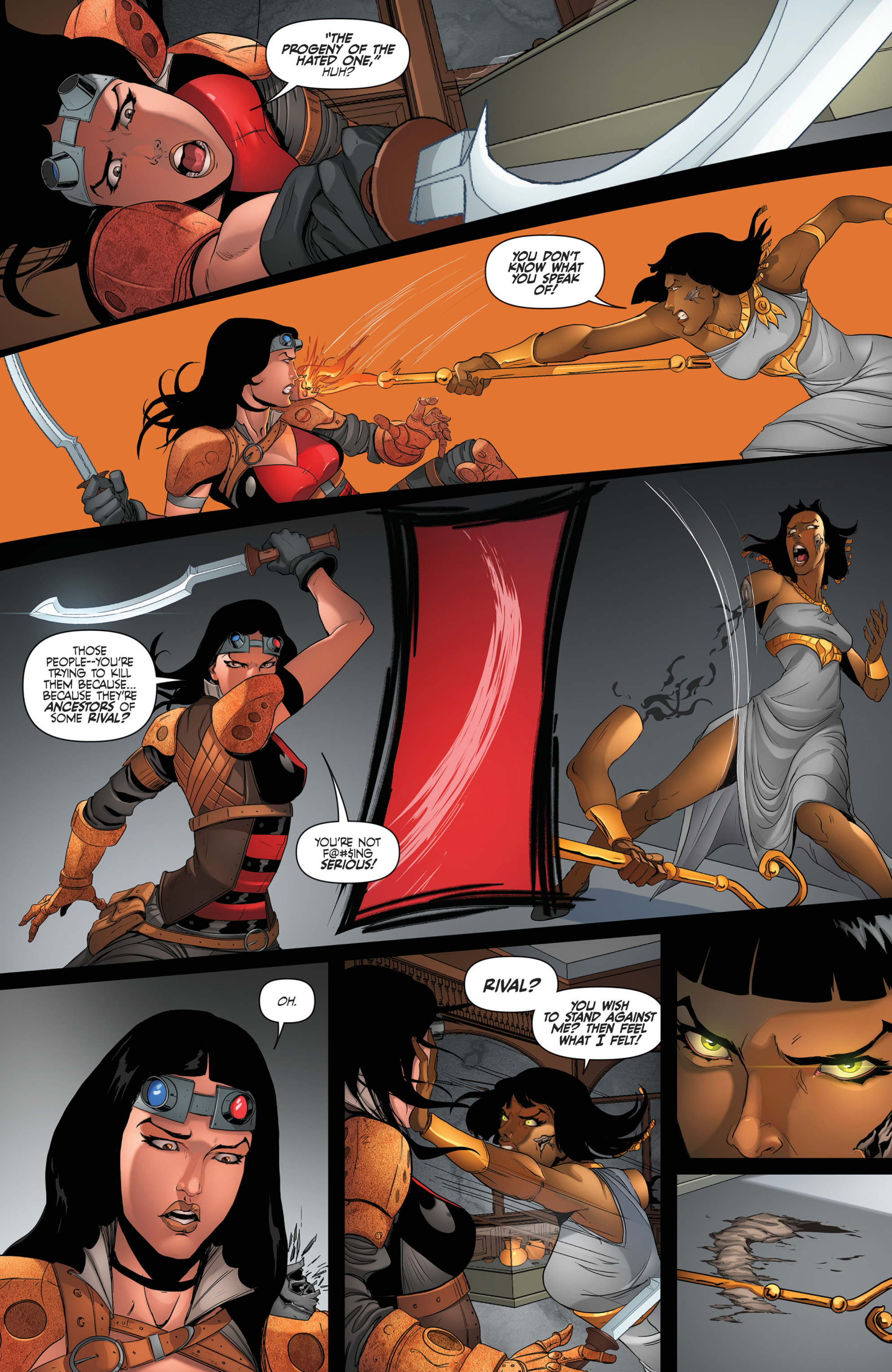 Van Helsing Vs The Mummy Of Amun Ra (2017) issue 6 - Page 16