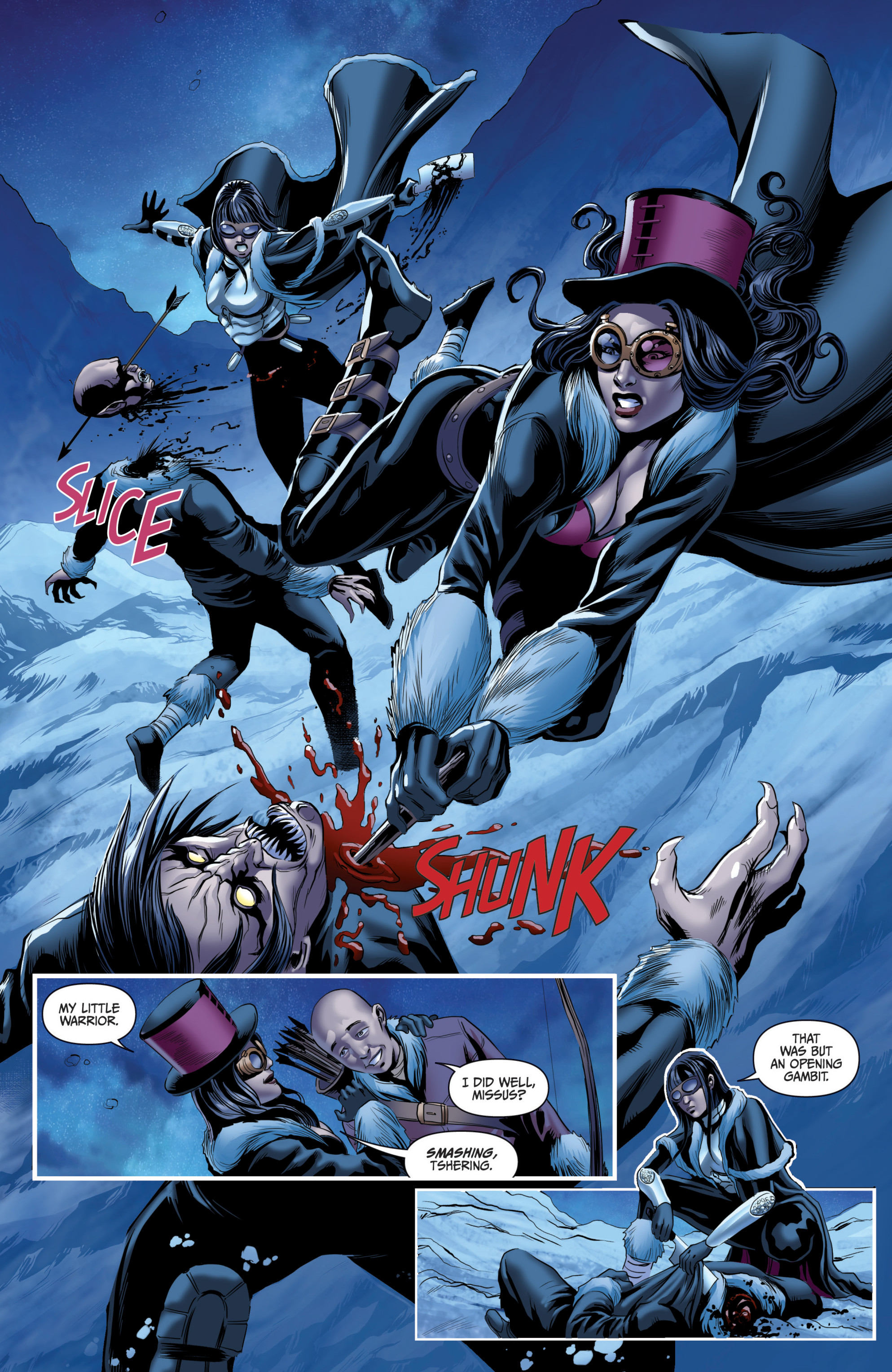 Van Helsing vs. The Werewolf (2017) issue 3 - Page 7