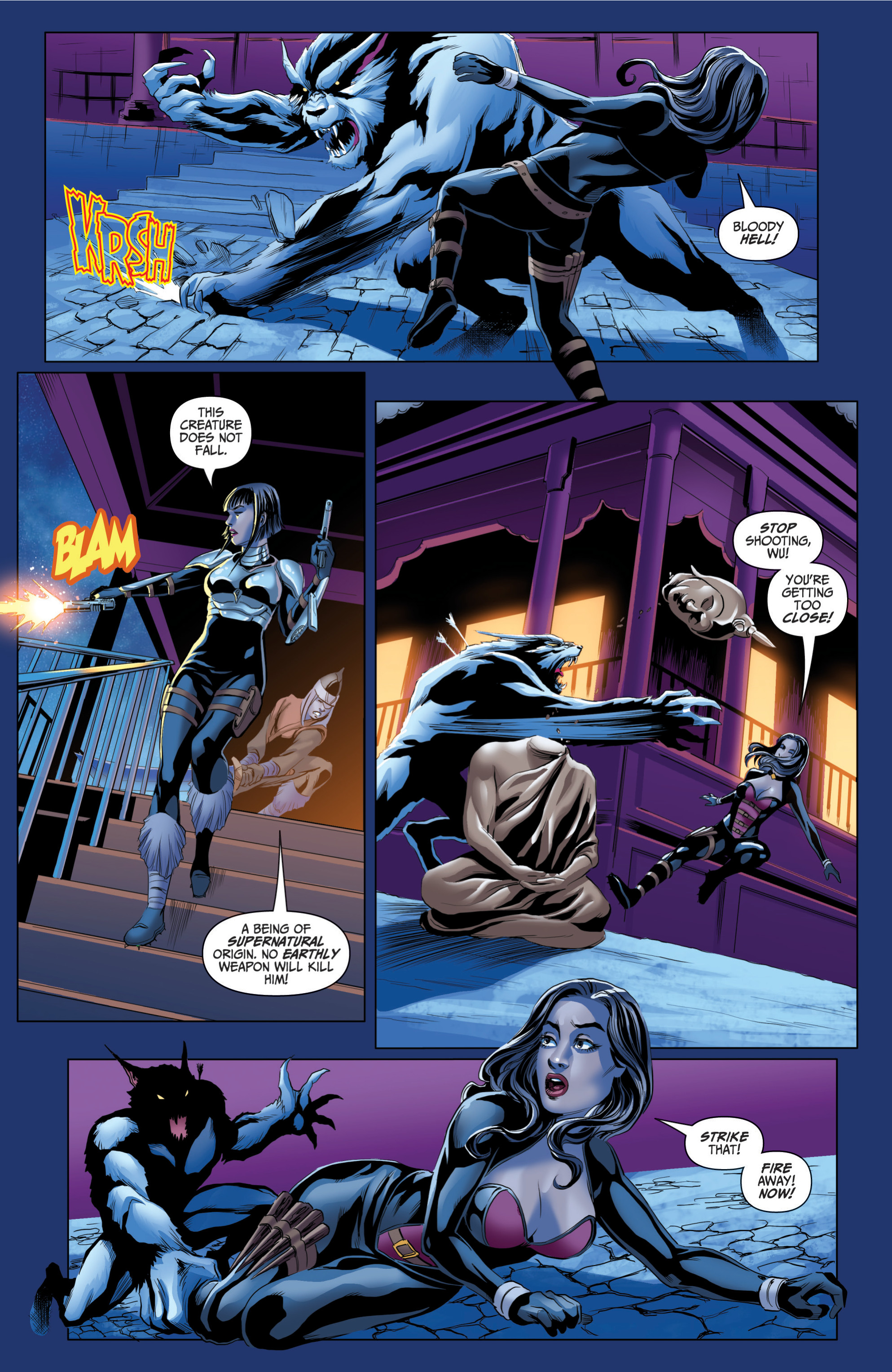 Van Helsing vs. The Werewolf (2017) issue 4 - Page 8