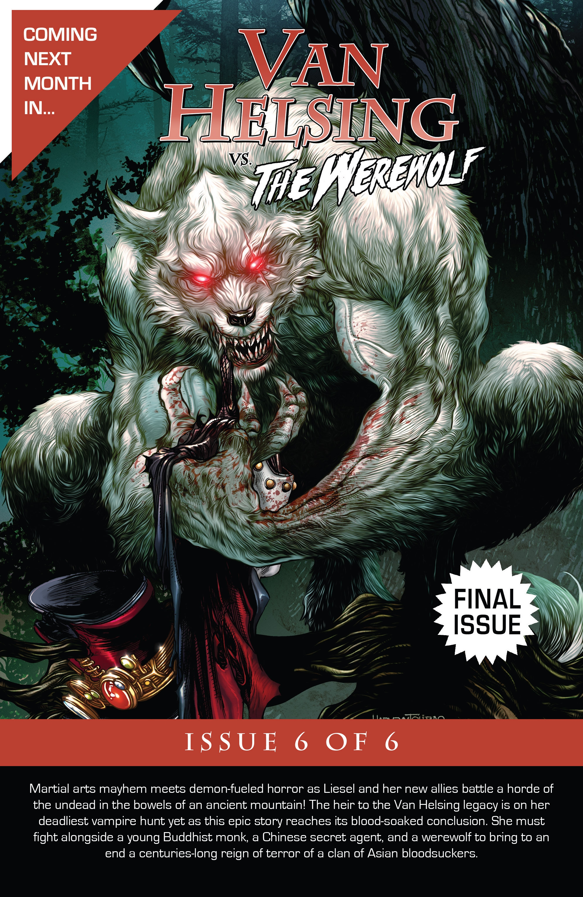 Van Helsing vs. The Werewolf (2017) issue 5 - Page 24