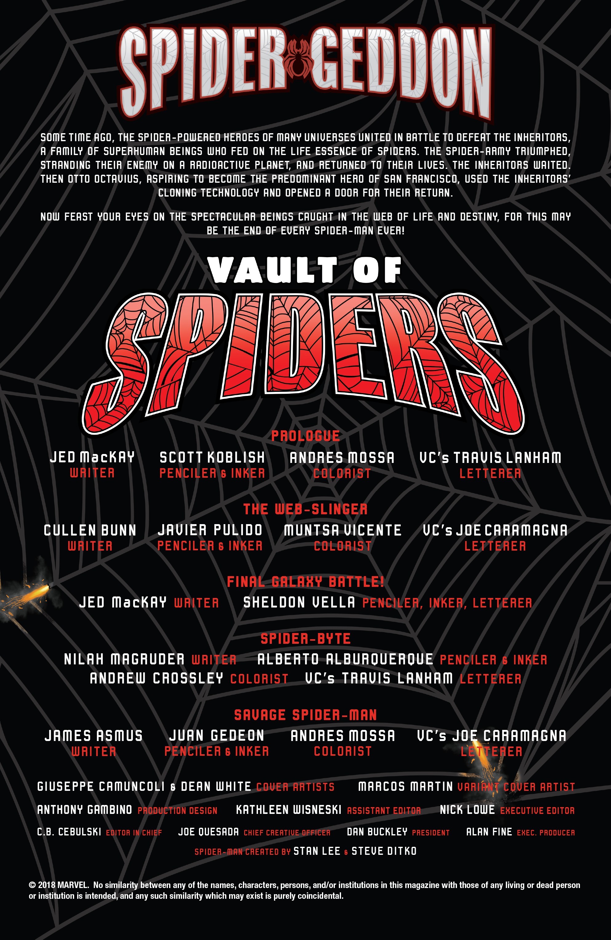 Vault Of Spiders (2018): Chapter 1 - Page 2