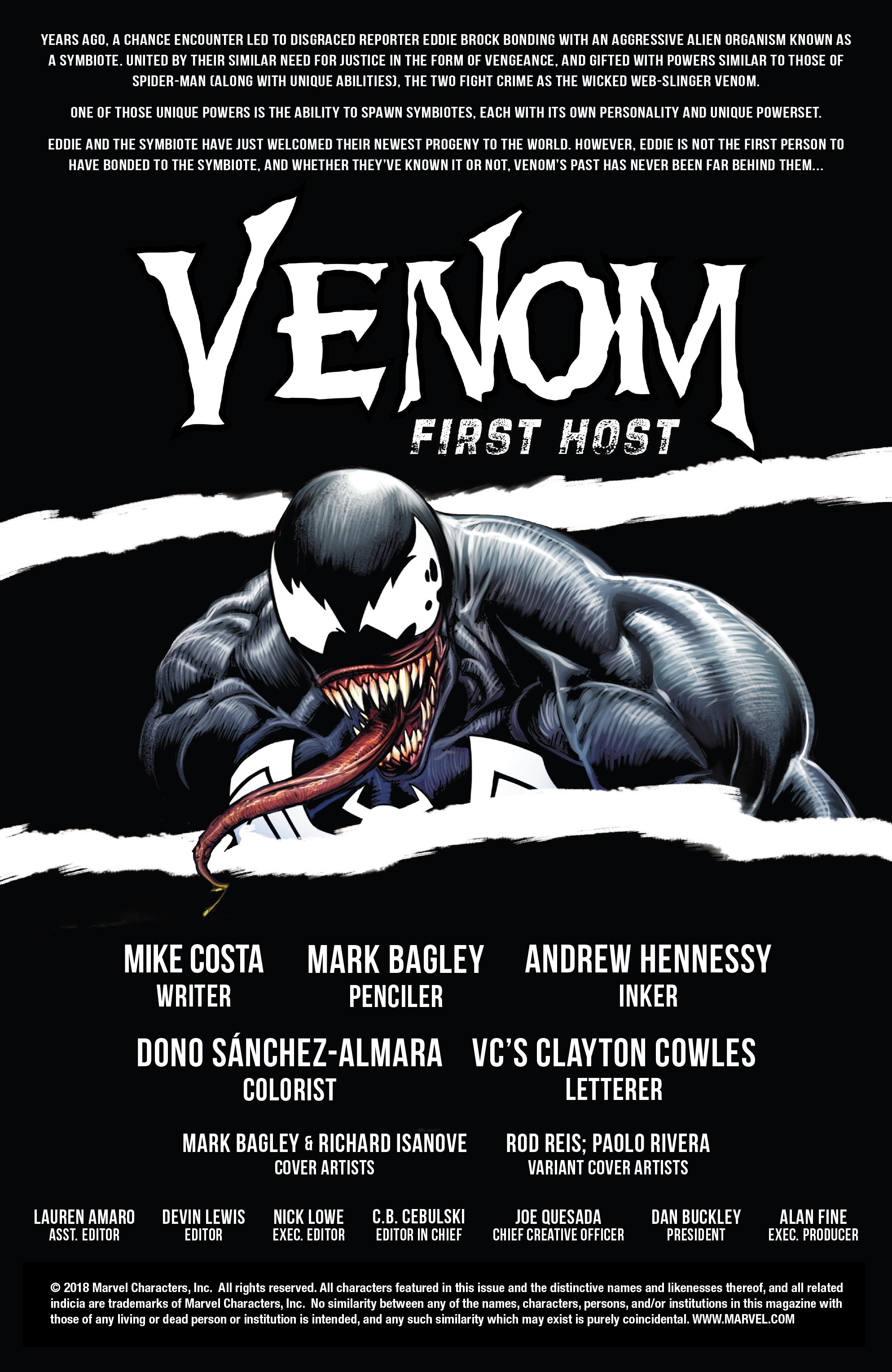 Venom: First Host (2018): Chapter 1 - Page 2