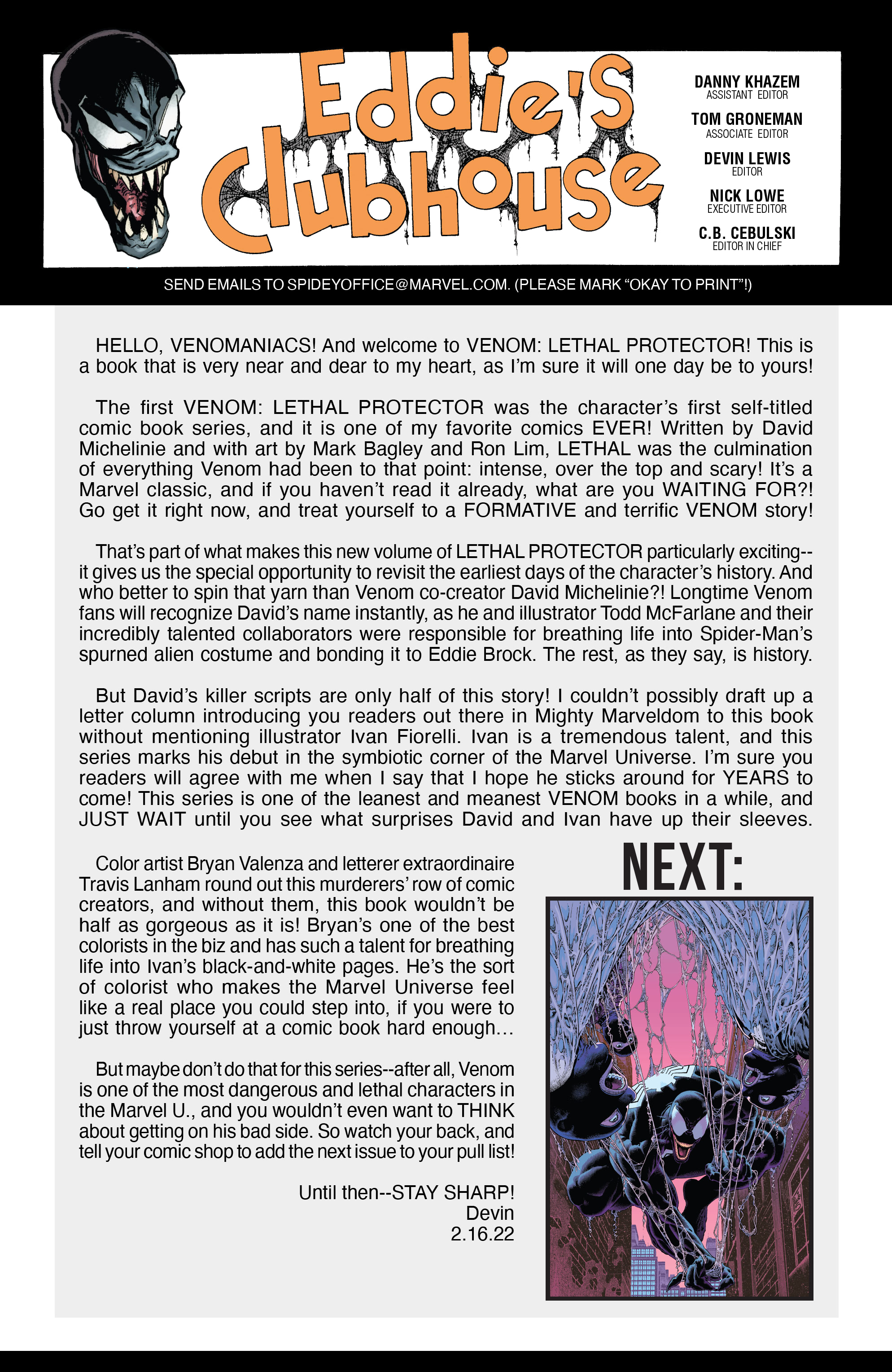 Venom: Lethal Protector (2022-) issue 1 - Page 32