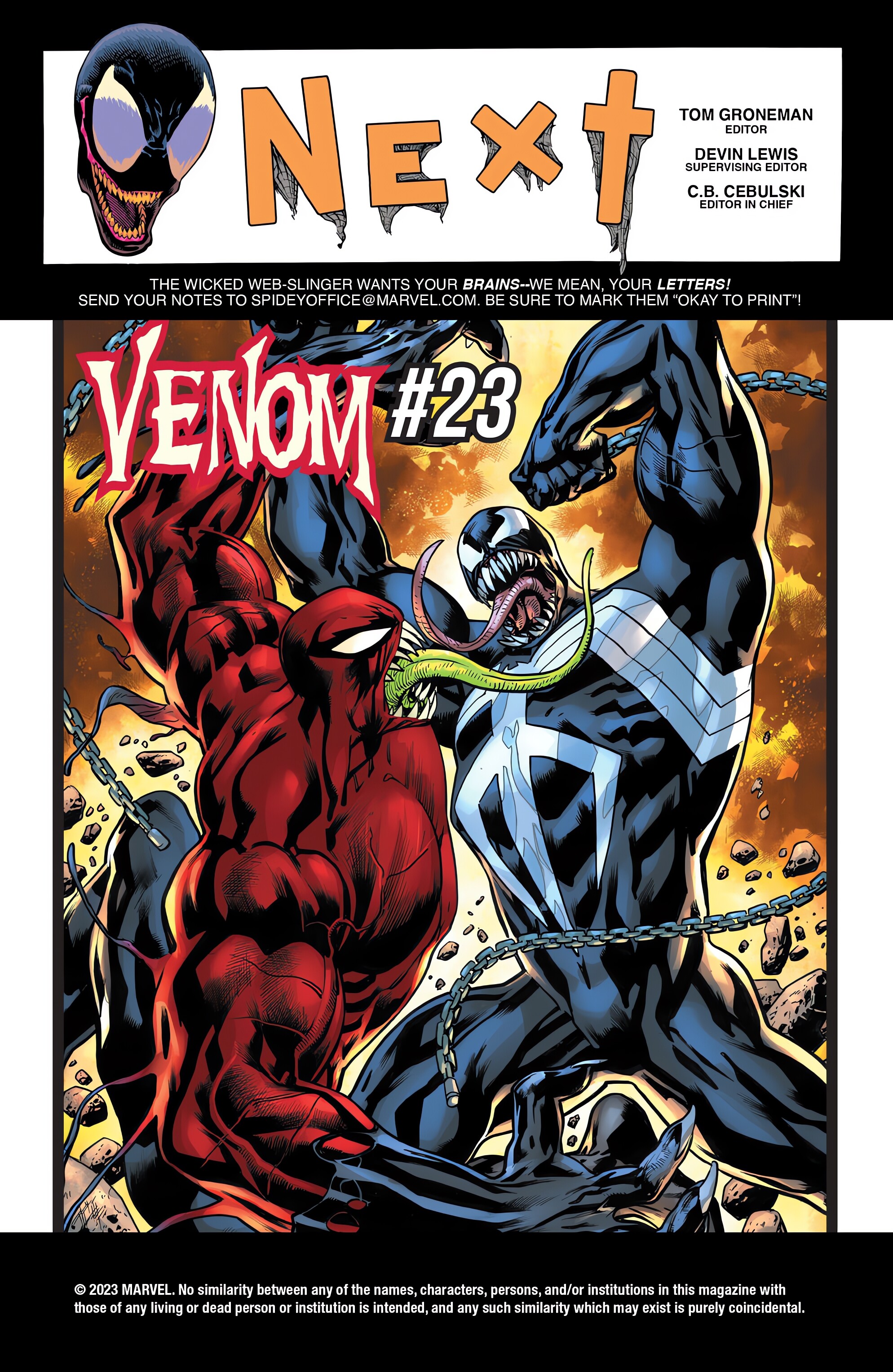 Venom: Lethal Protector ll (2023-) issue 5 - Page 23