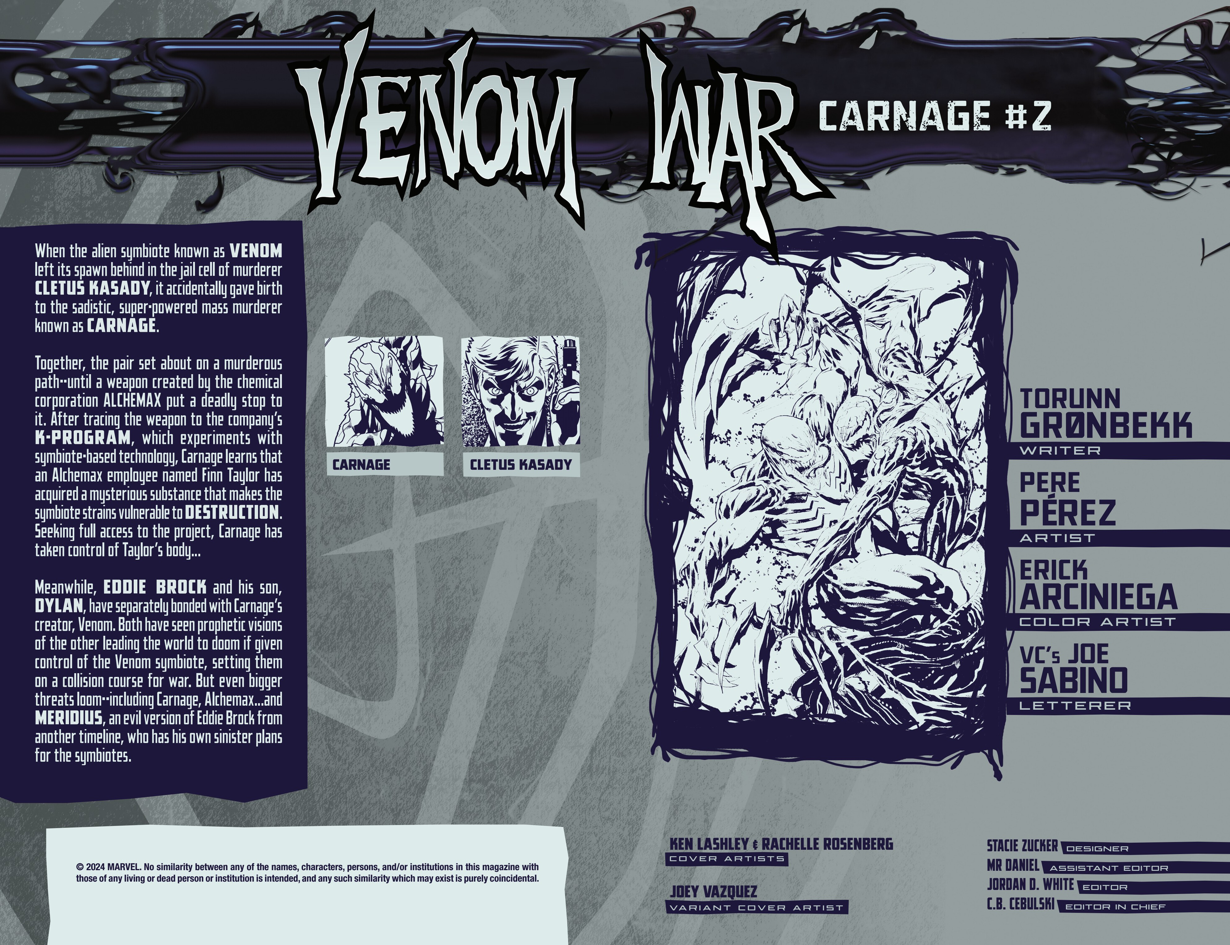 Venom War: Carnage (2024-) issue 2 - Page 4