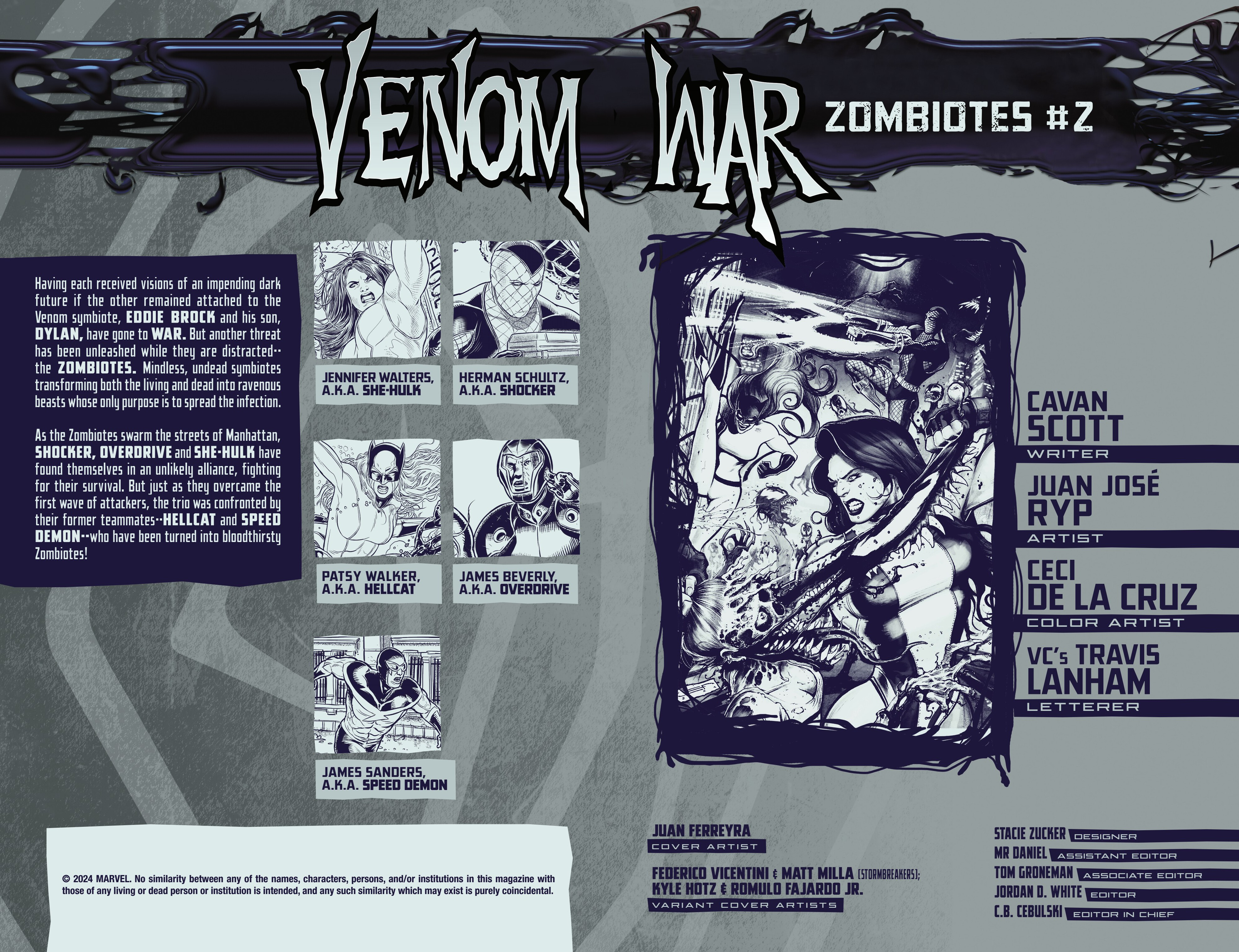 Venom War: Zombiotes (2024-) issue 2 - Page 3