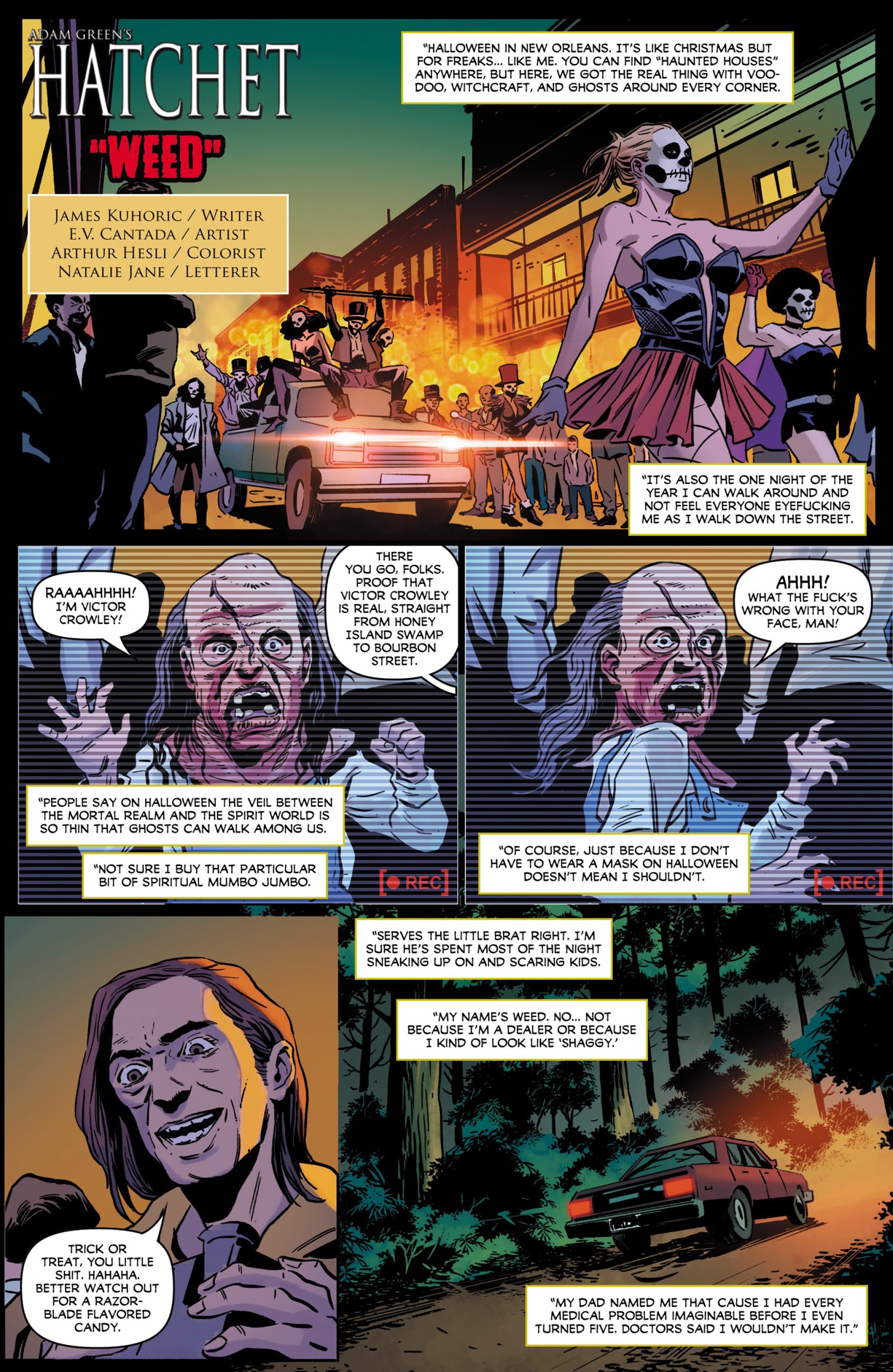 Victor Crowley's Hatchet Halloween Tales (2019-): Chapter 2 - Page 4