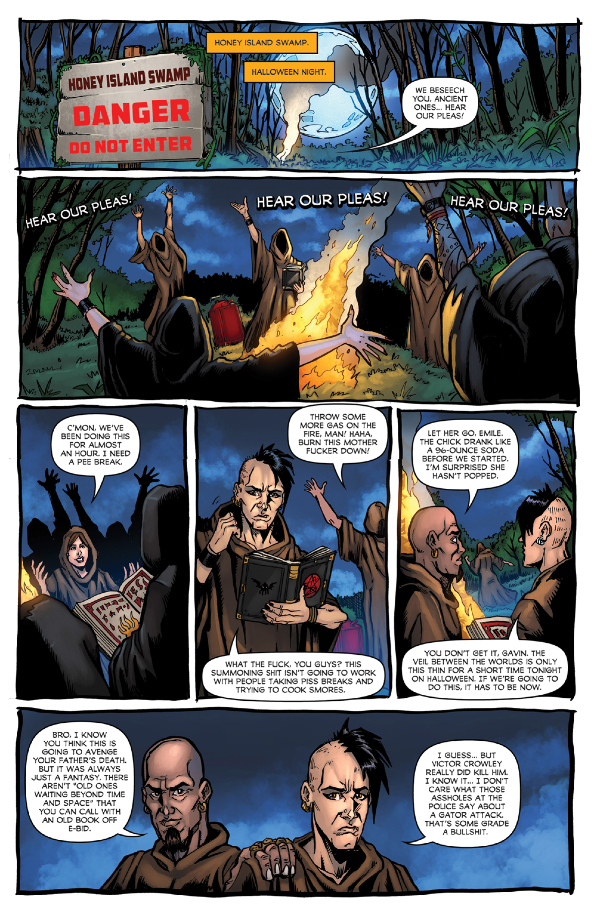 Victor Crowley's Hatchet: Halloween Tales III (2021-) issue 1 - Page 4