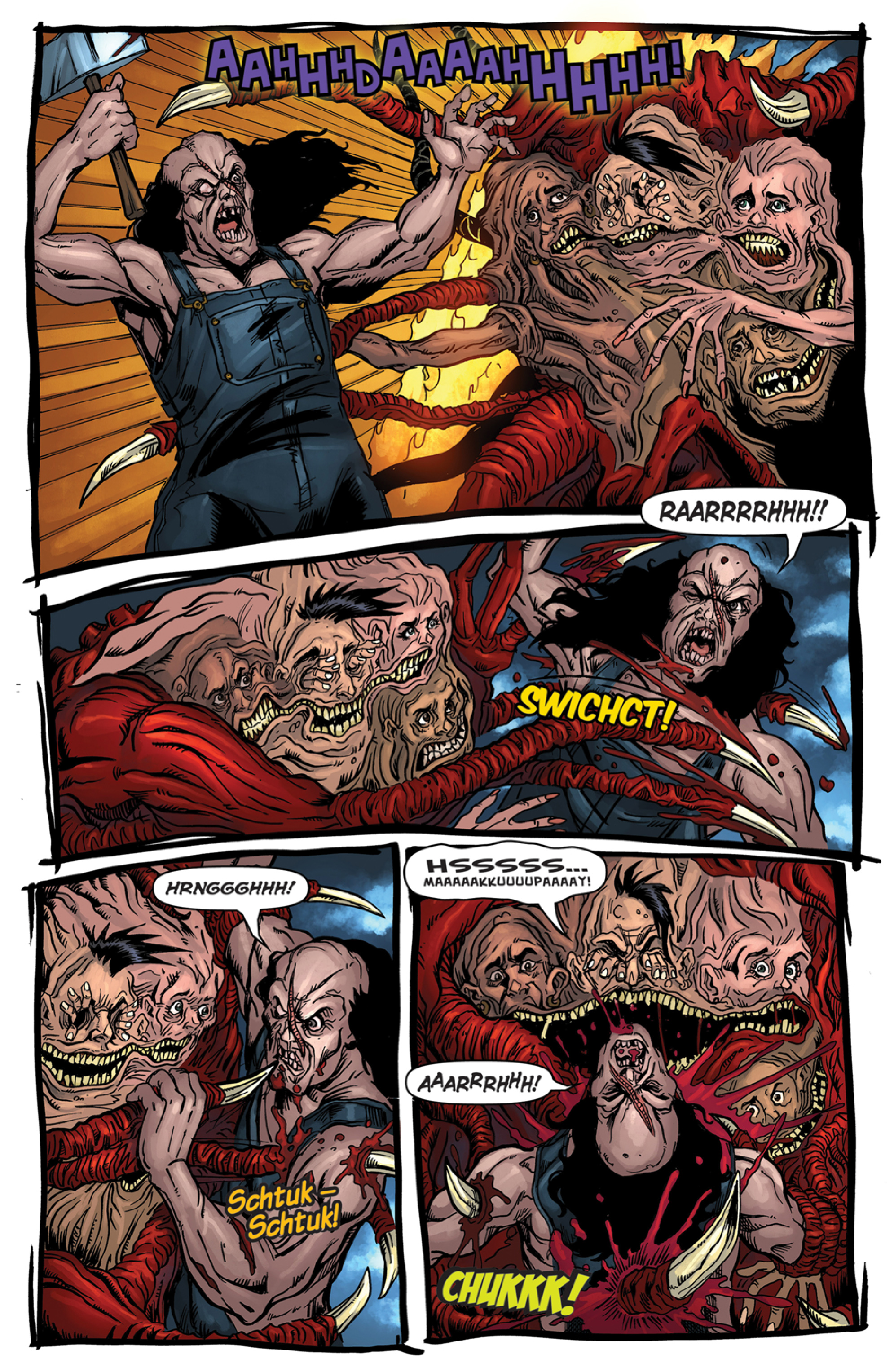 Victor Crowley's Hatchet: Halloween Tales III (2021-) issue 1 - Page 8