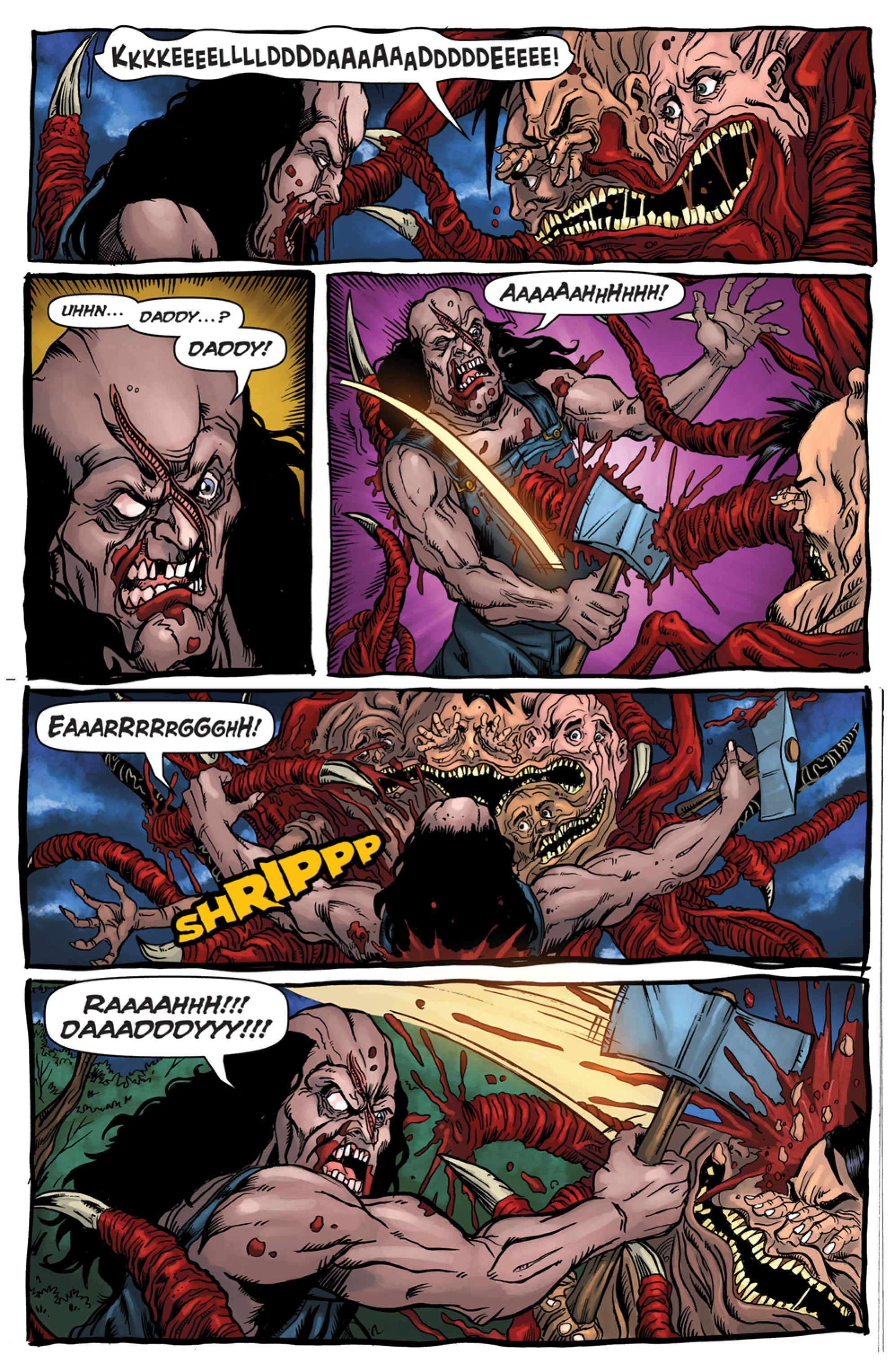 Victor Crowley's Hatchet: Halloween Tales III (2021-) issue 1 - Page 9