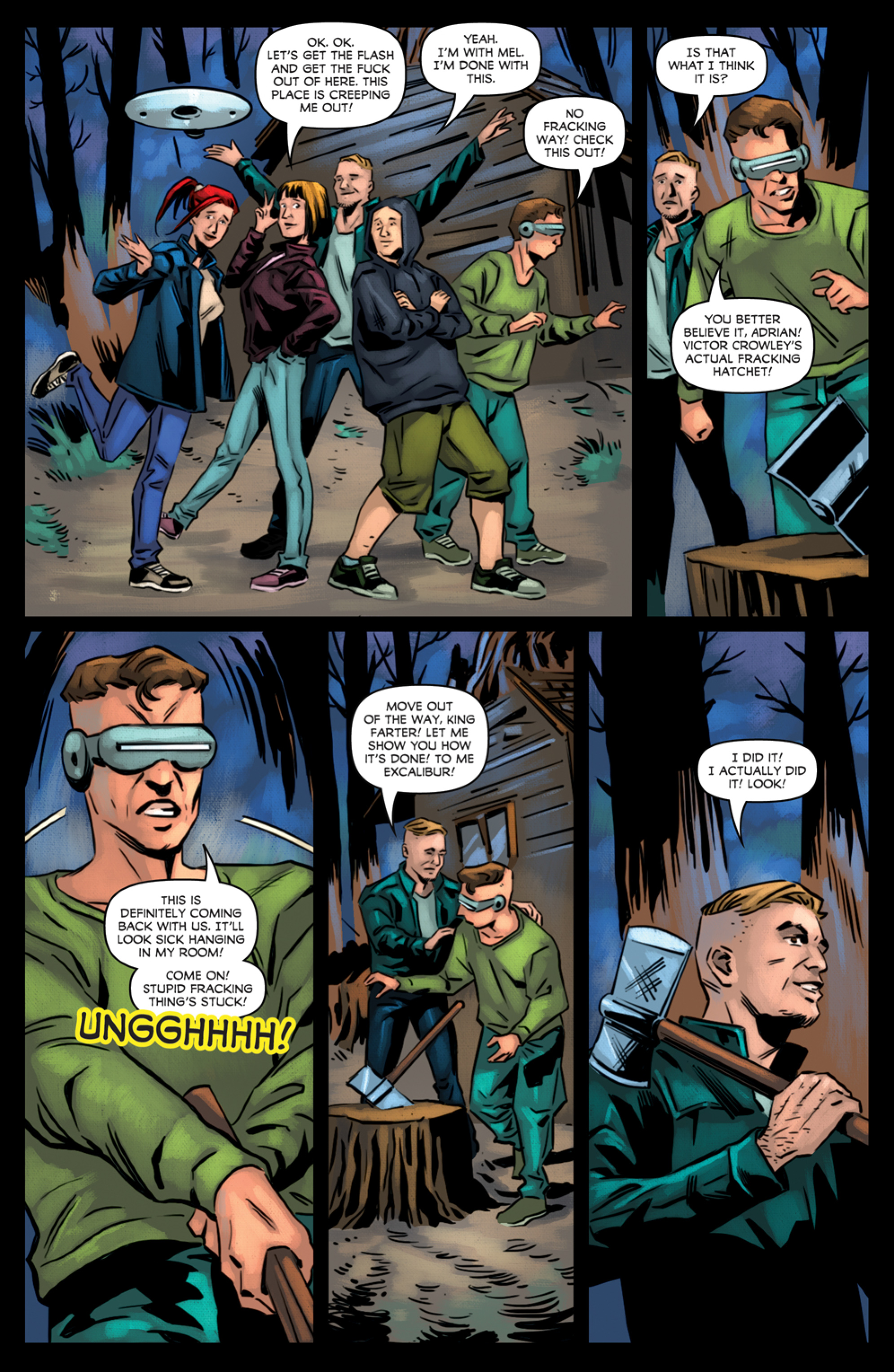 Victor Crowley's Hatchet: Halloween Tales III (2021-) issue 1 - Page 15