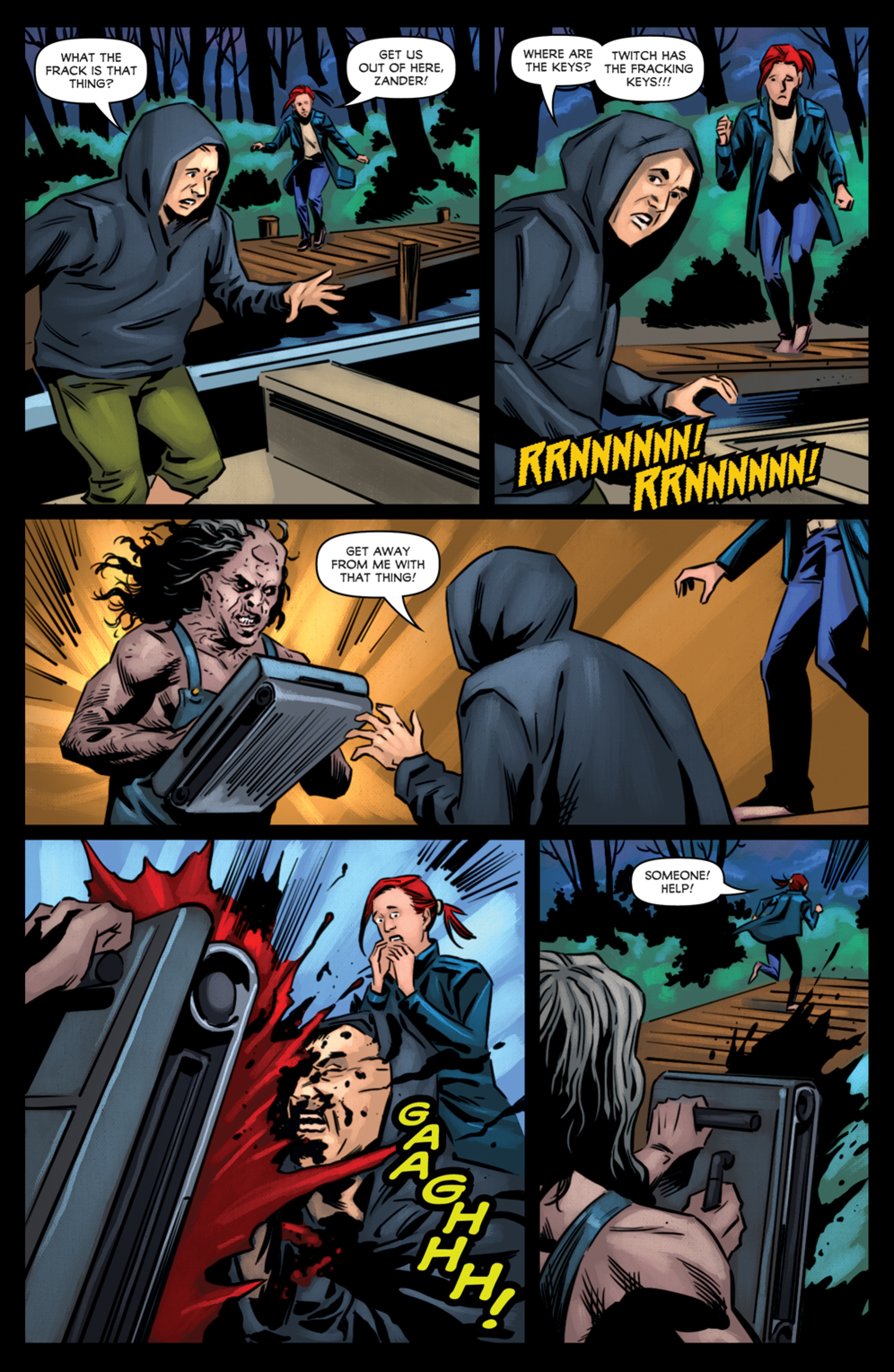 Victor Crowley's Hatchet: Halloween Tales III (2021-) issue 1 - Page 17