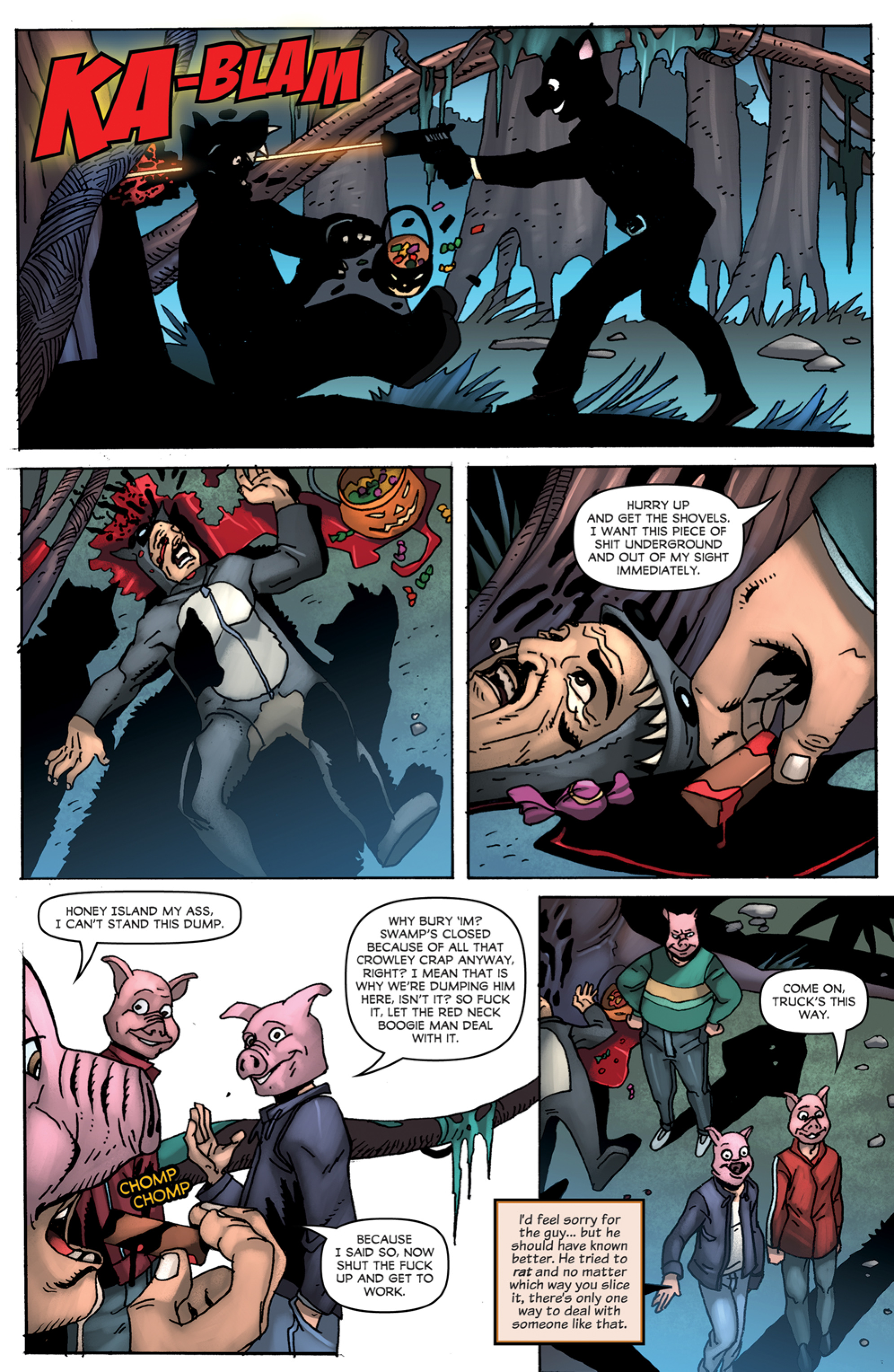 Victor Crowley's Hatchet: Halloween Tales III (2021-) issue 1 - Page 20