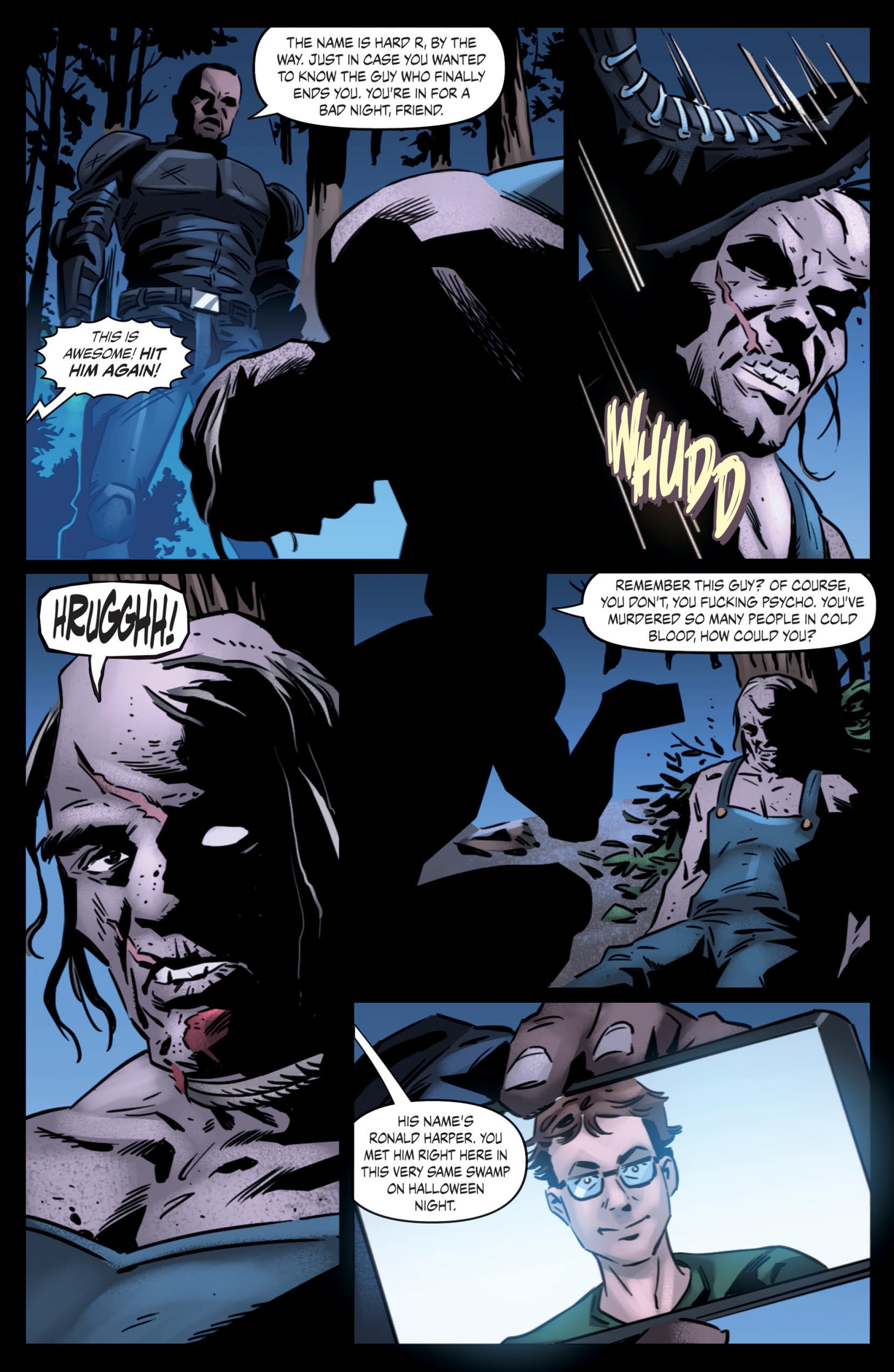 Victor Crowley's Hatchet: Halloween Tales IV (2022-) issue 1 - Page 8