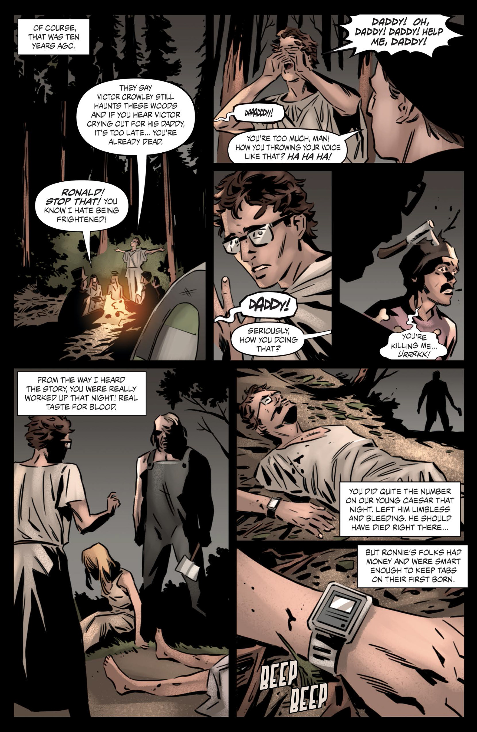 Victor Crowley's Hatchet: Halloween Tales IV (2022-) issue 1 - Page 9