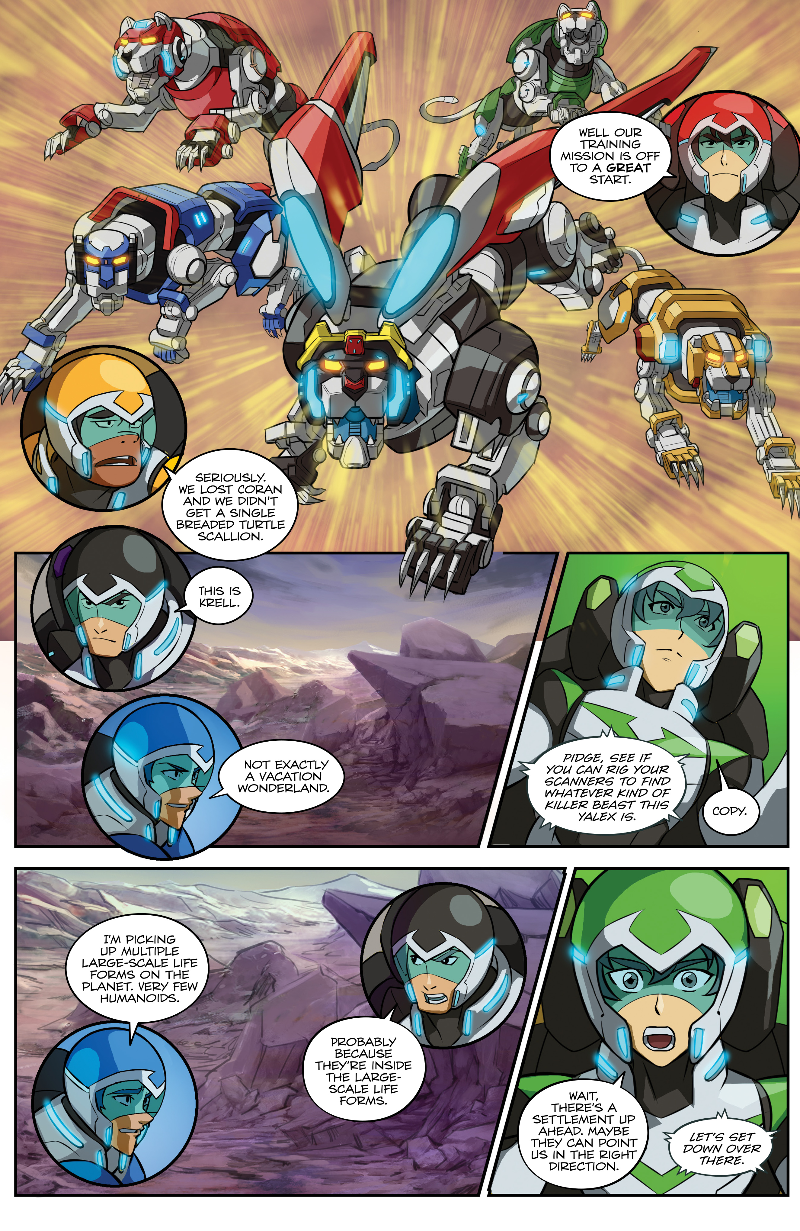 Voltron: Legendary Defender Vol. 1 (TPB) (2016): Chapter 1 - Page 22